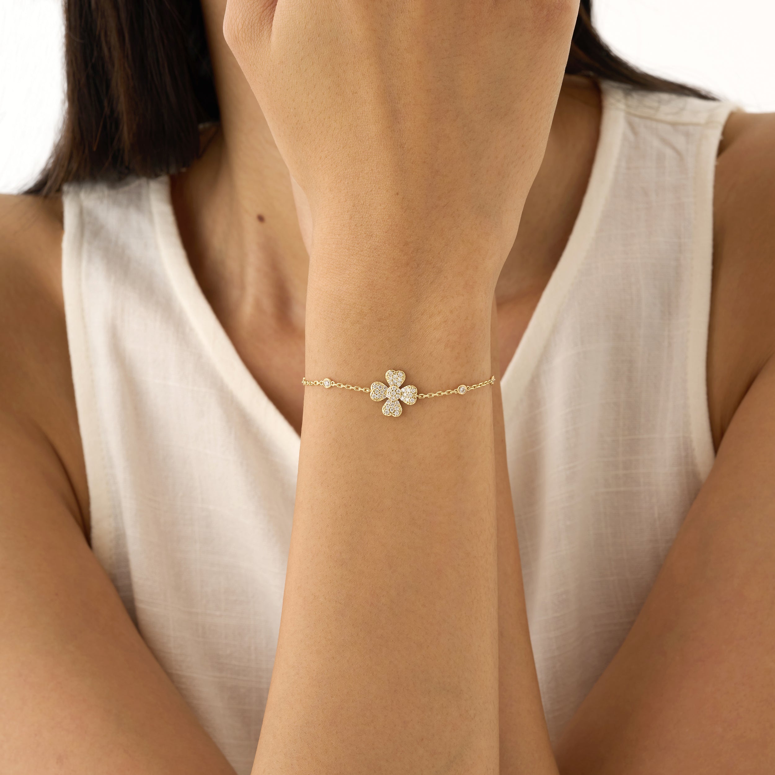 Lucky Leaf Bracelet