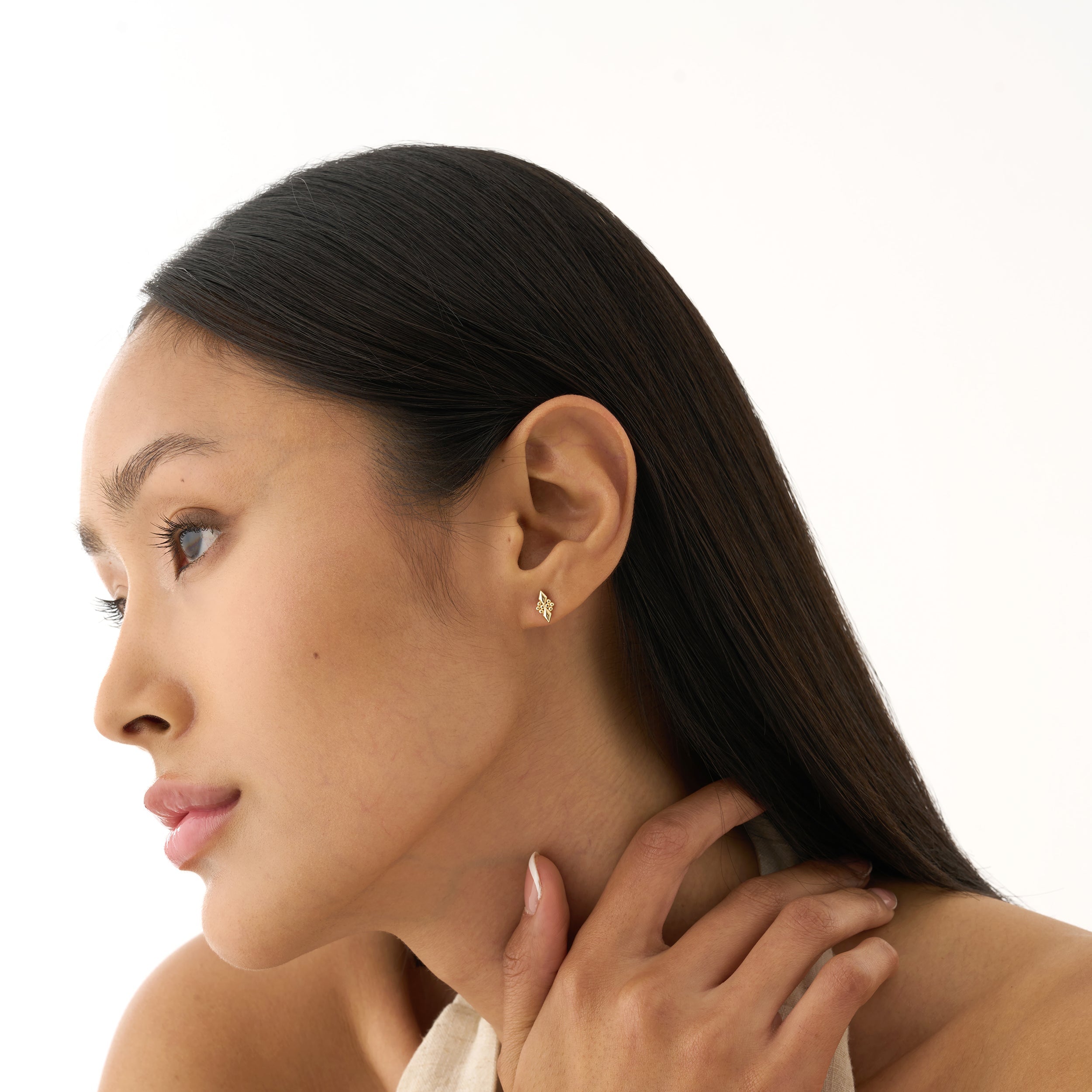 Angular Stud Earrings
