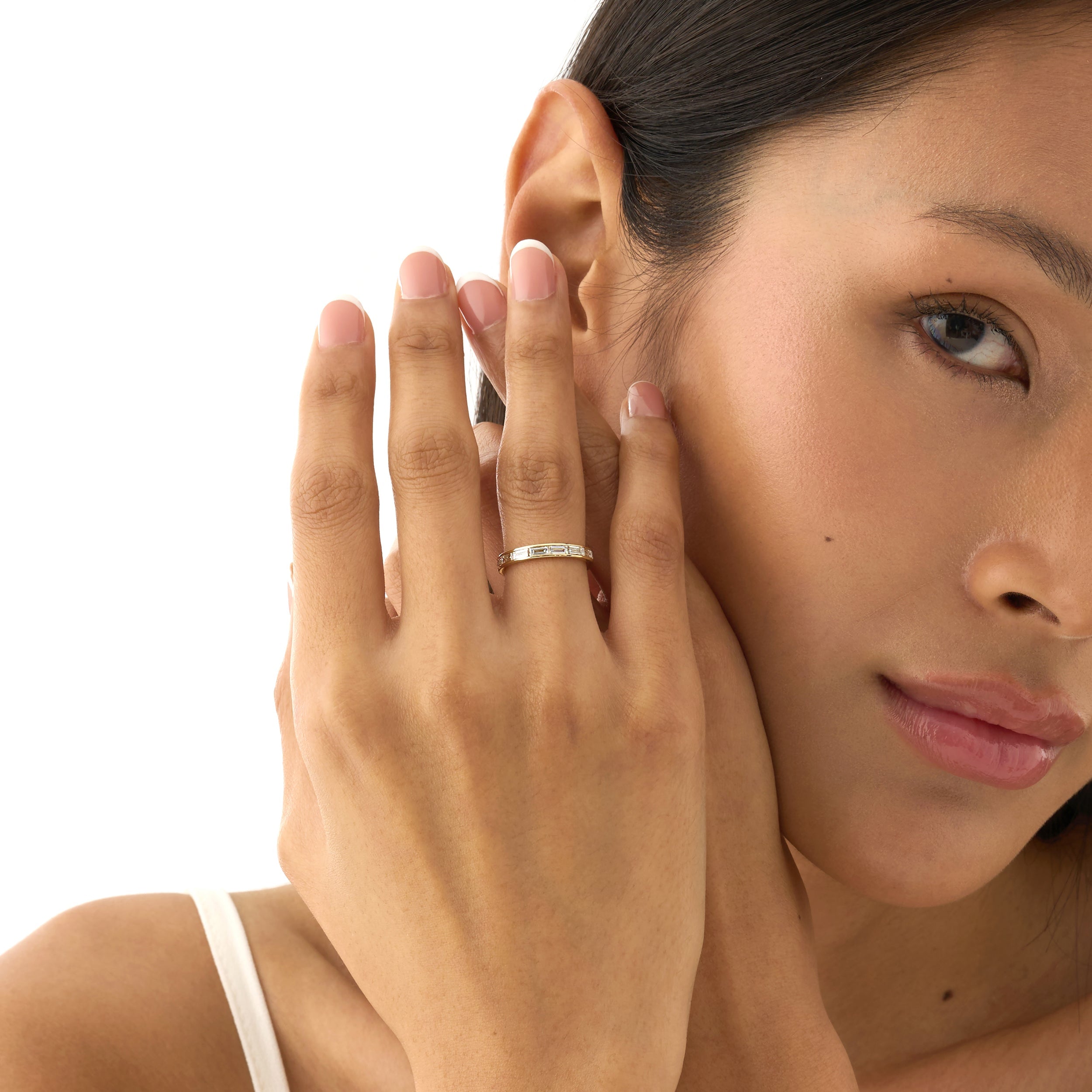 Baguette Glow Lab Diamond Ring
