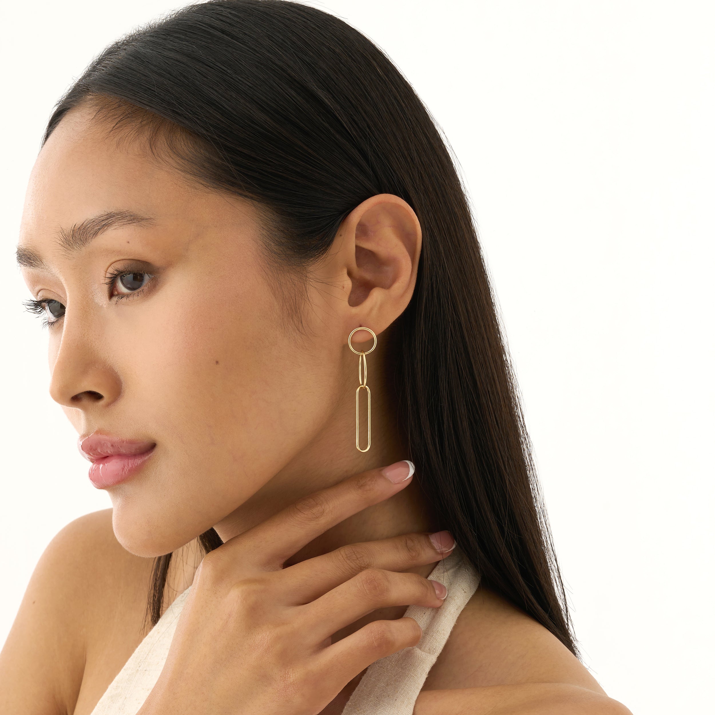 Link Dangle Earrings