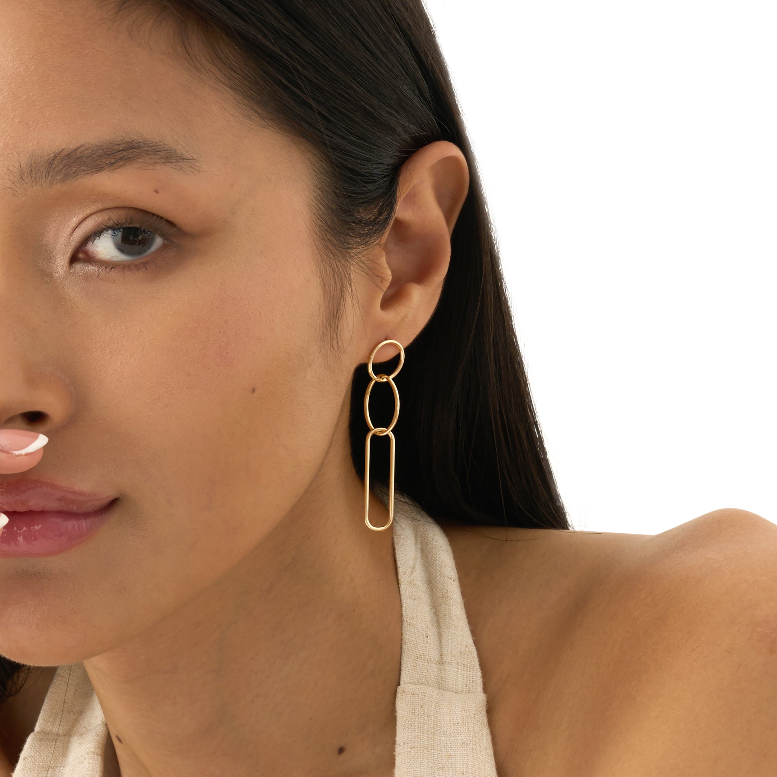 Link Dangle Earrings