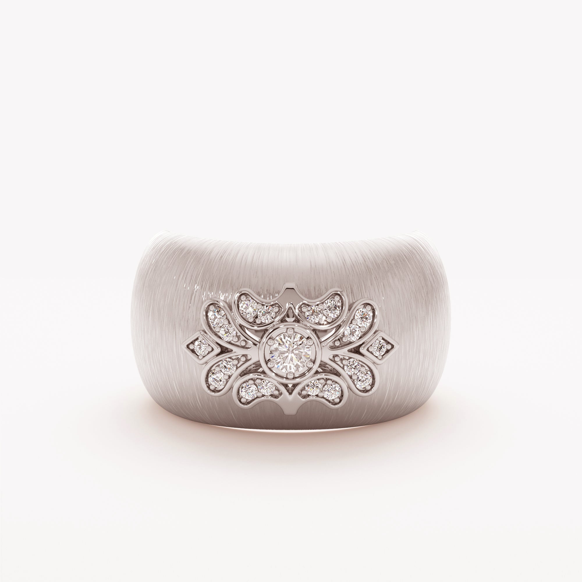 Old-World Petal Ring