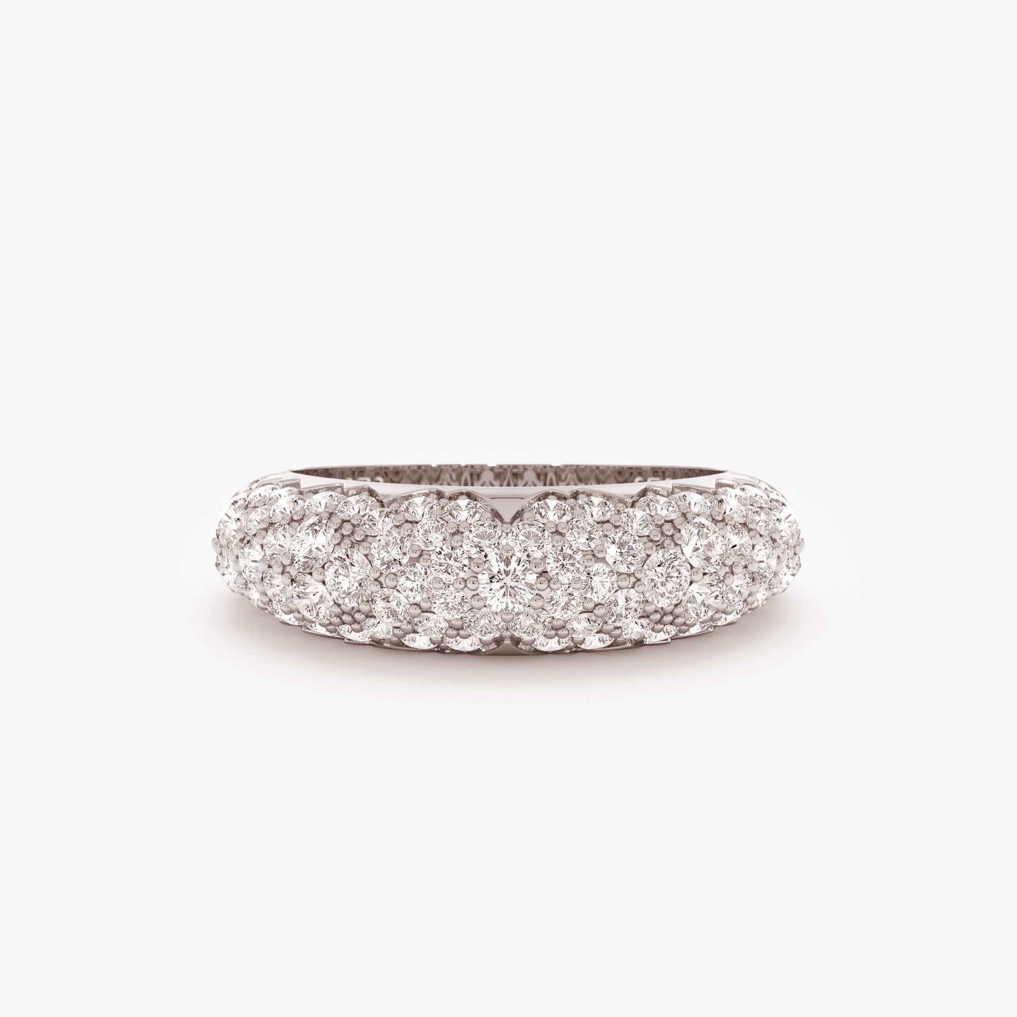 Luxury Dome Diamond Ring
