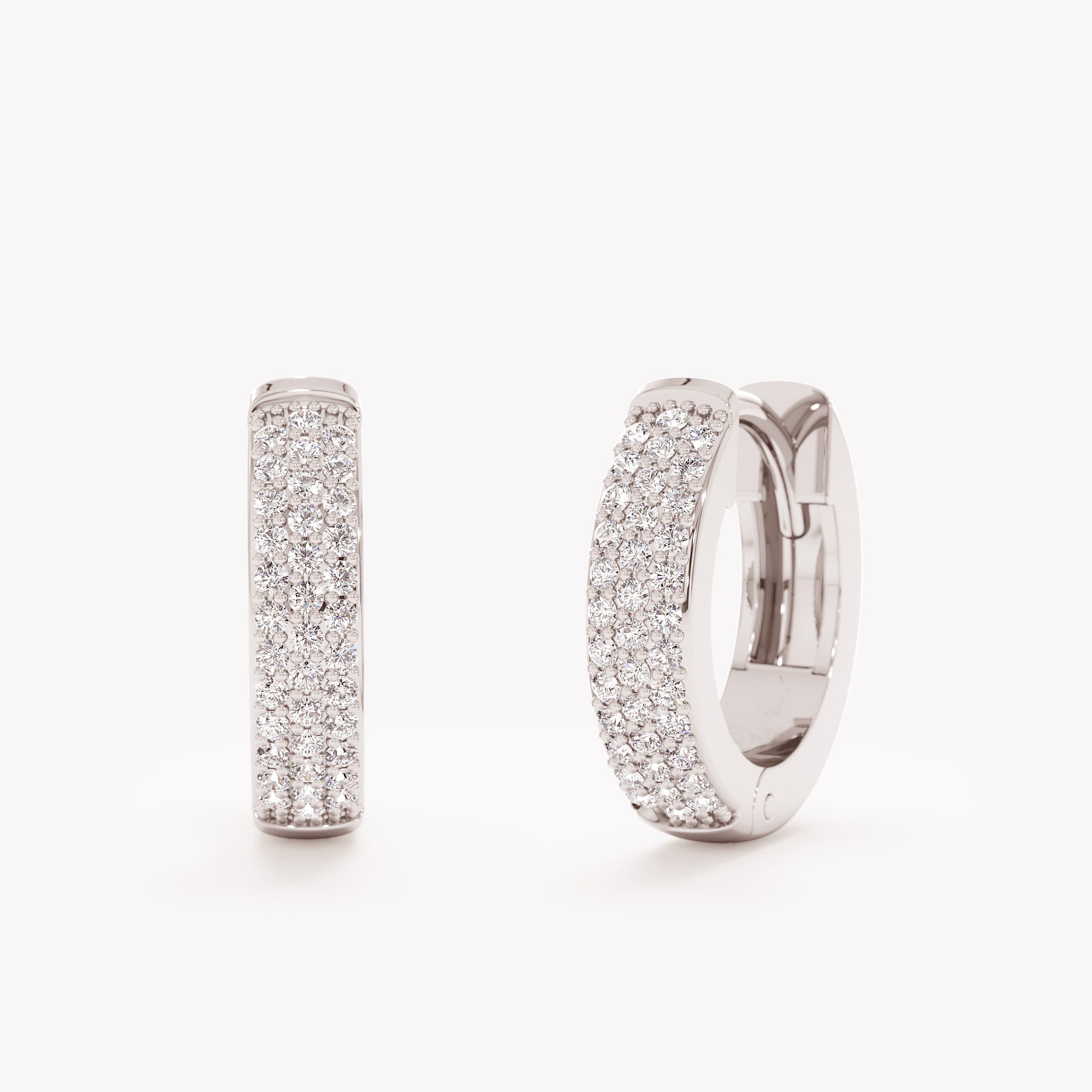 Trilume Hoop Earrings