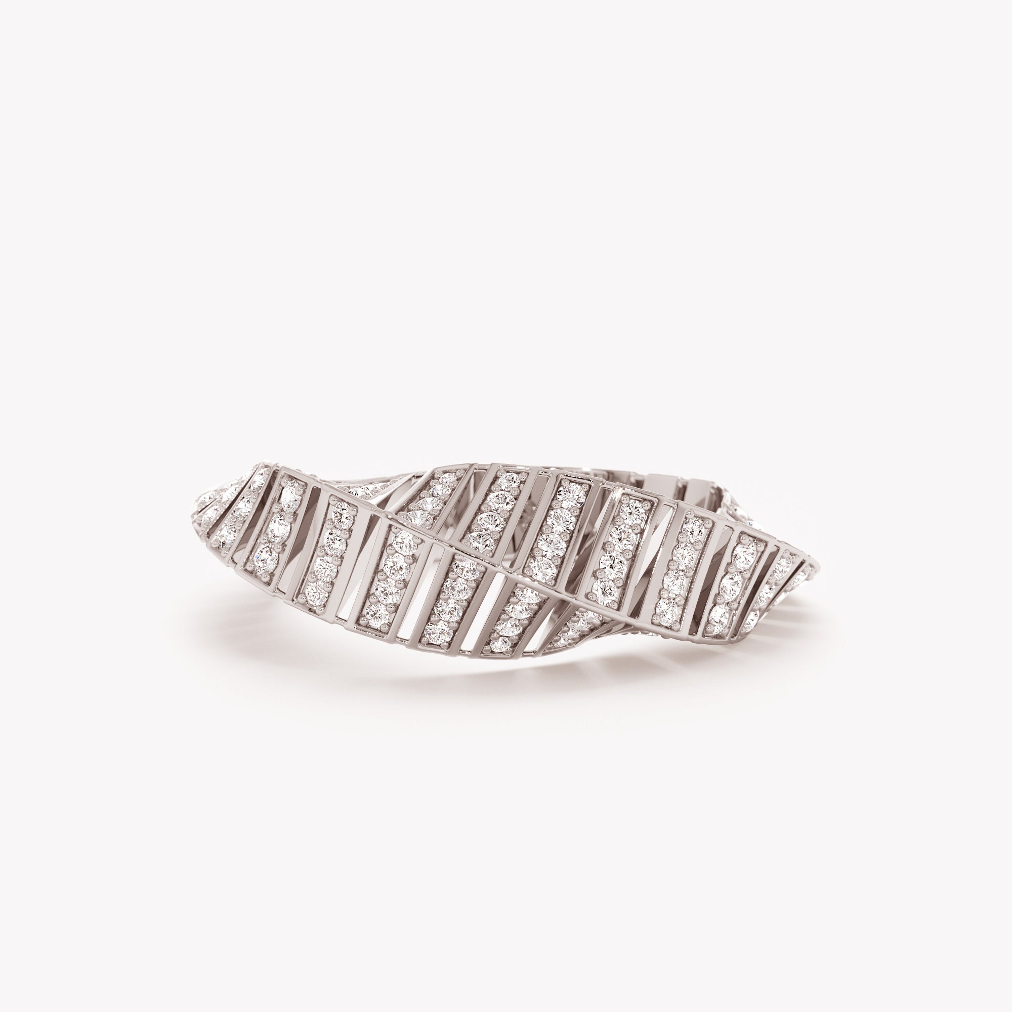 Helix Spark Diamond Ring