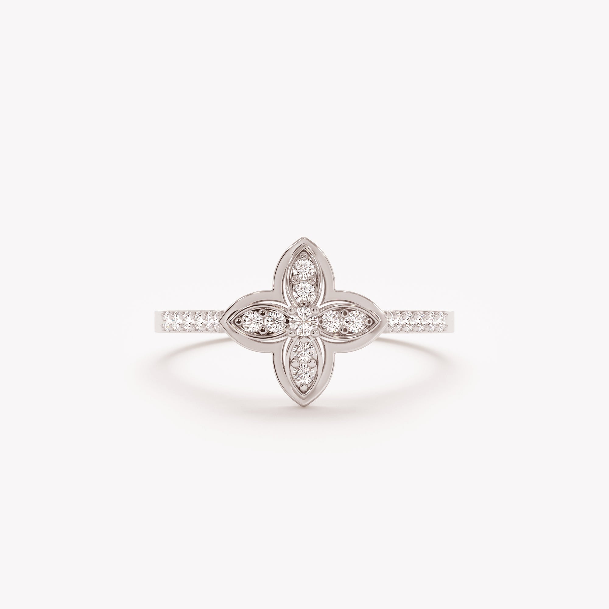 Four-Leaf Clover Ring