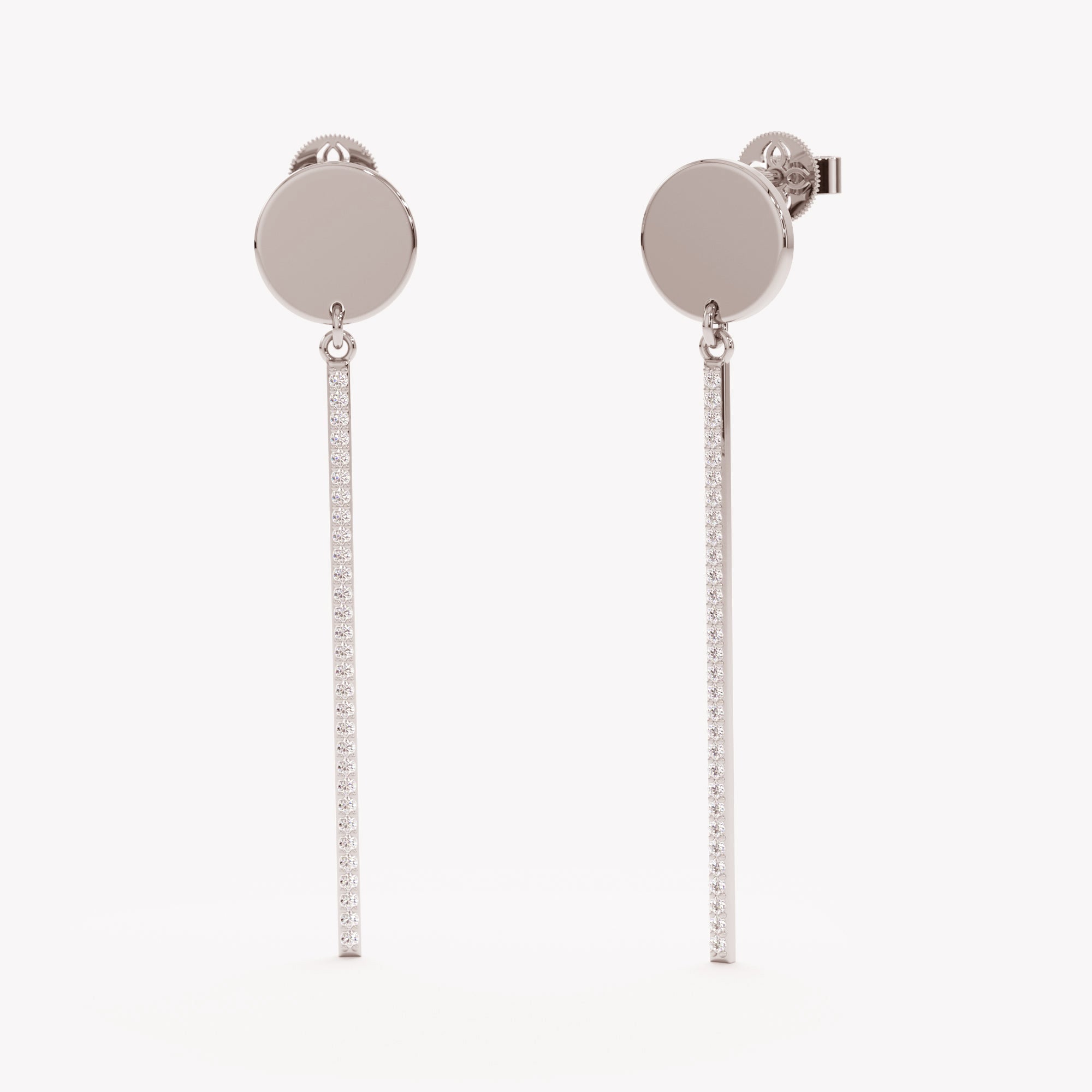 Luminous Bar Drops Earrings