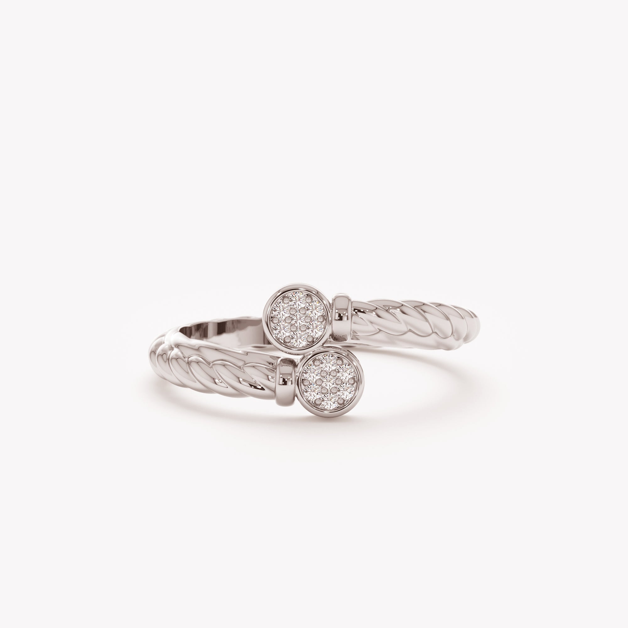 Mirror Shine Bezel Ring
