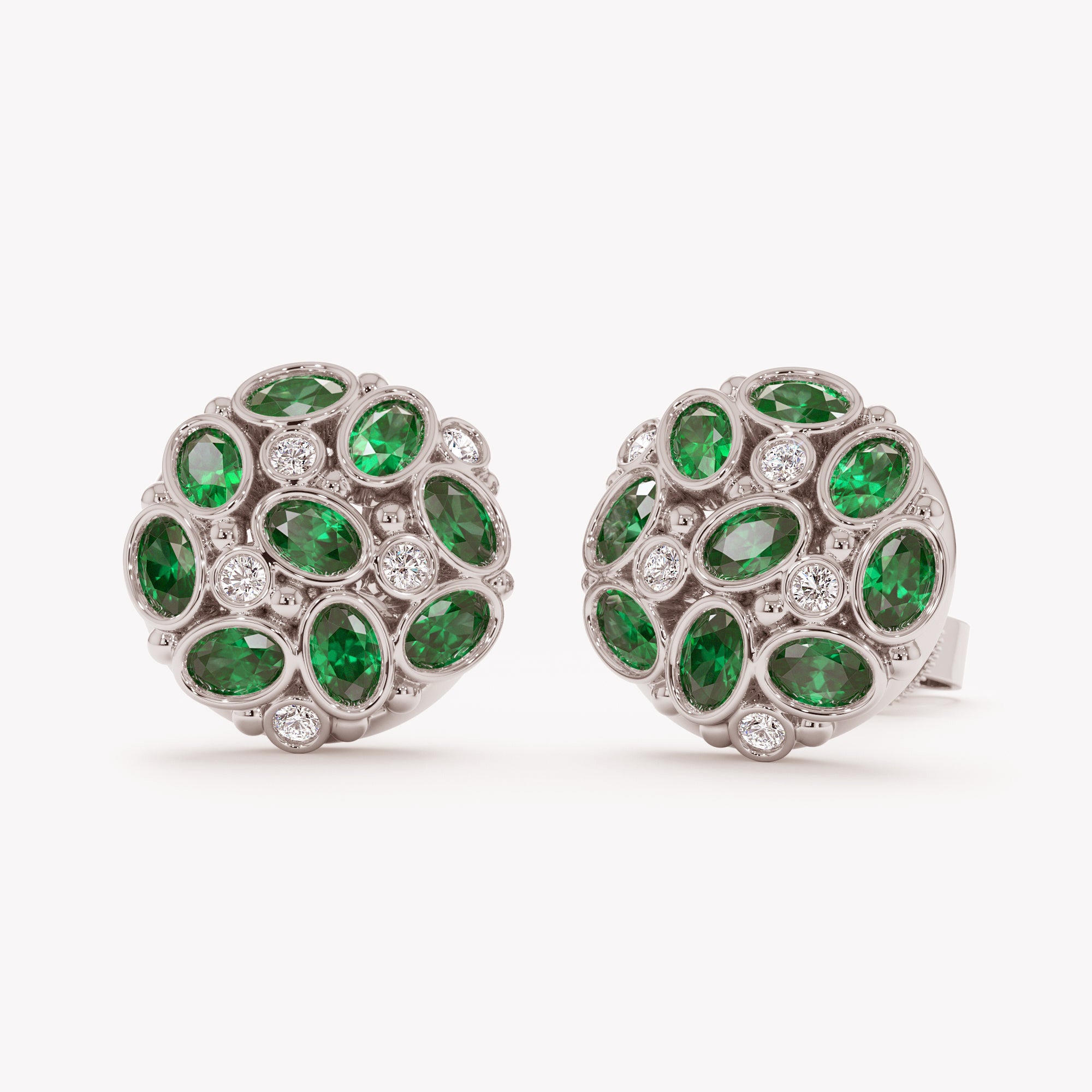 Lush Leaf Studs
