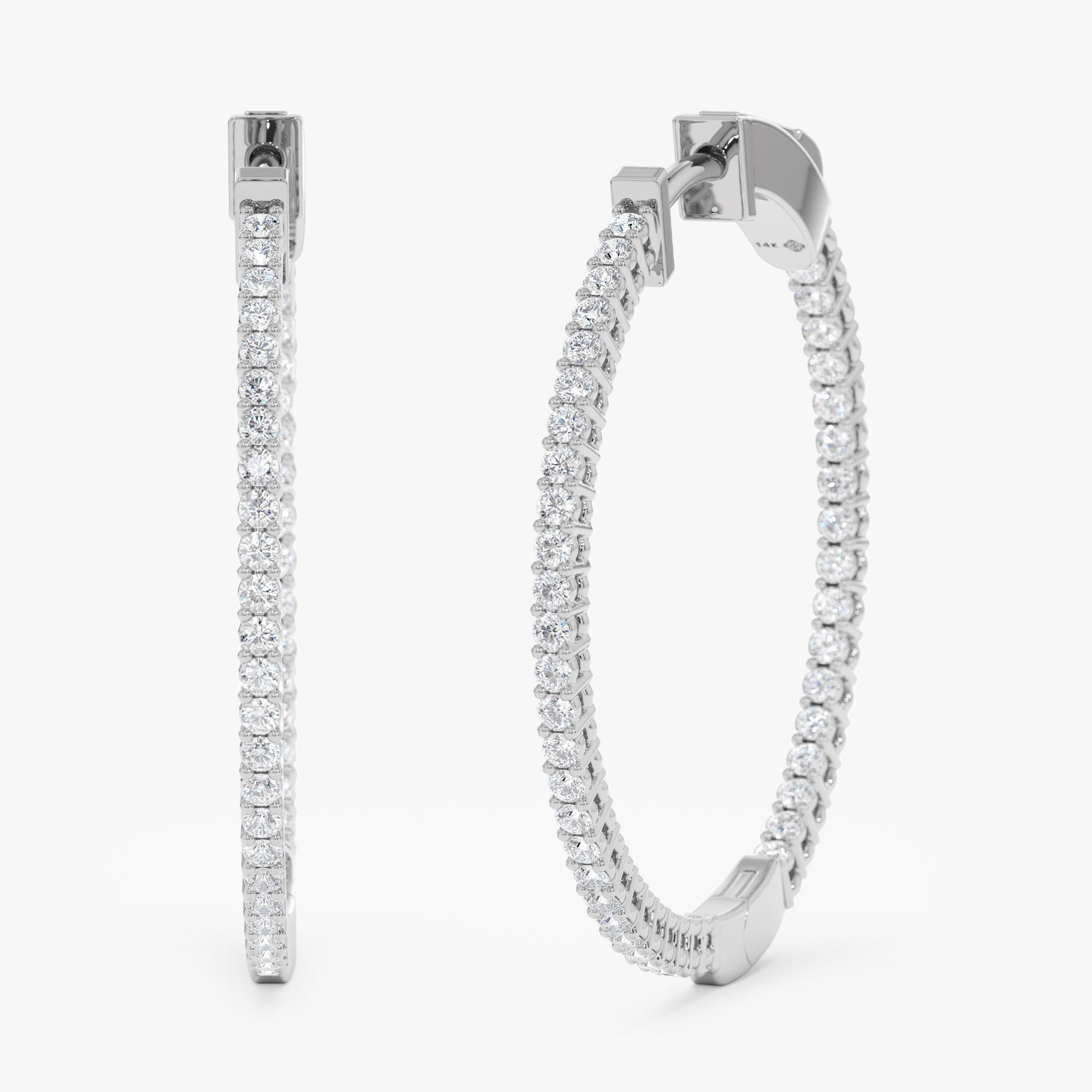 Aurora Inside-Out Hoops