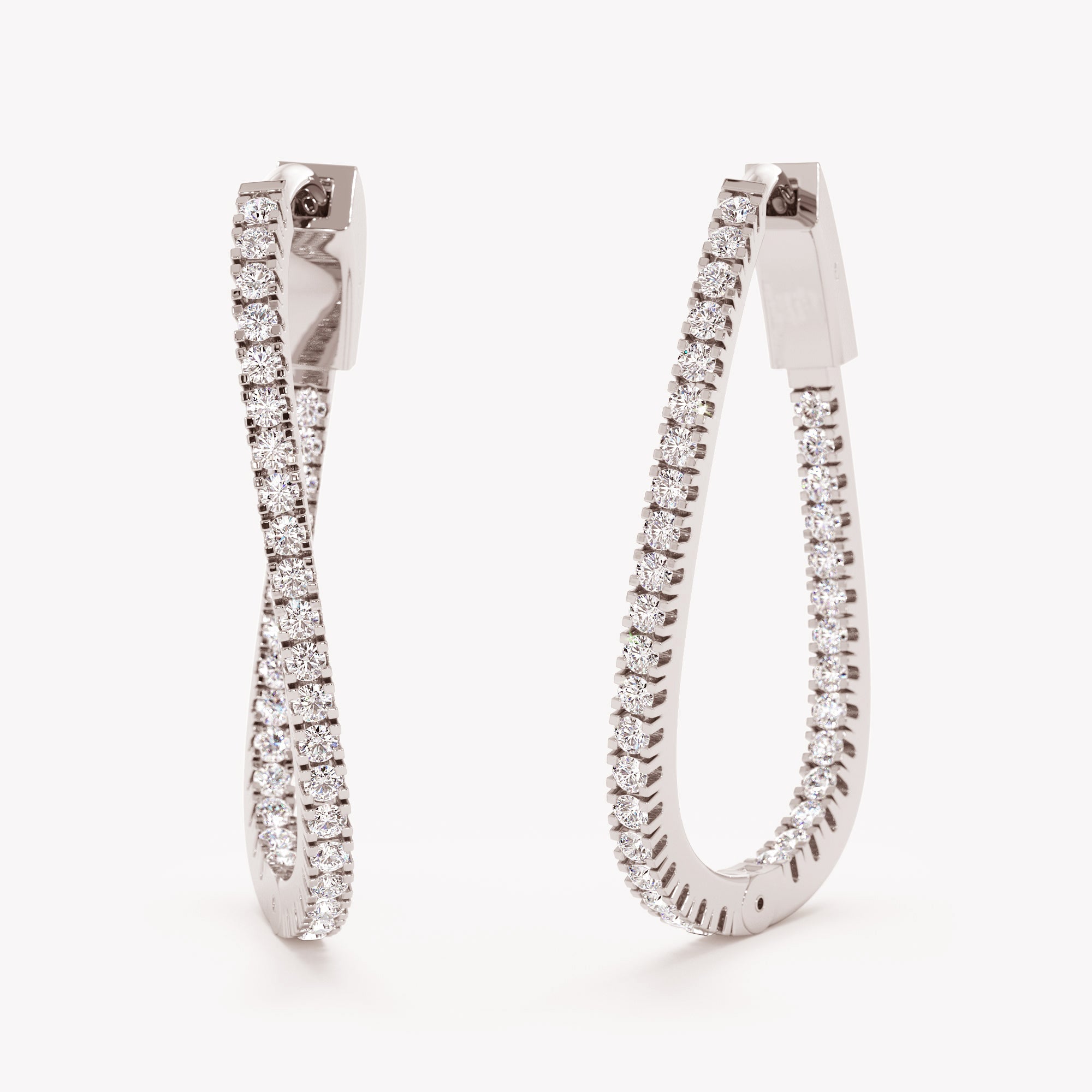 Fluid Hoop Earrings