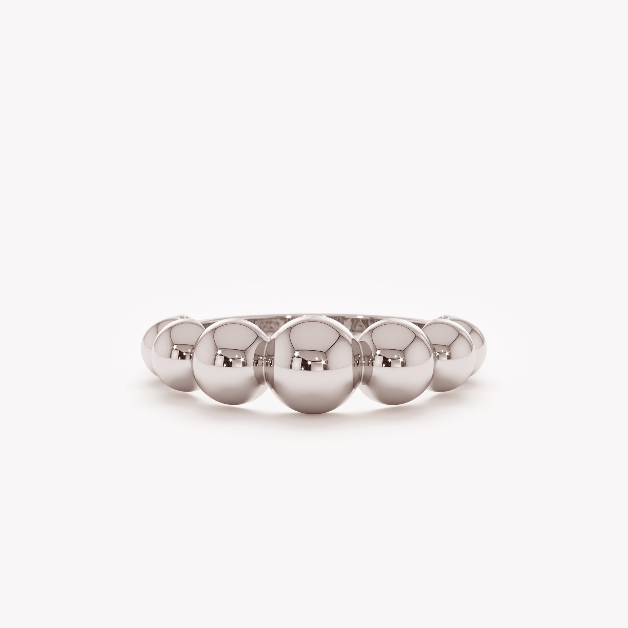 Staggered Sphere Ring