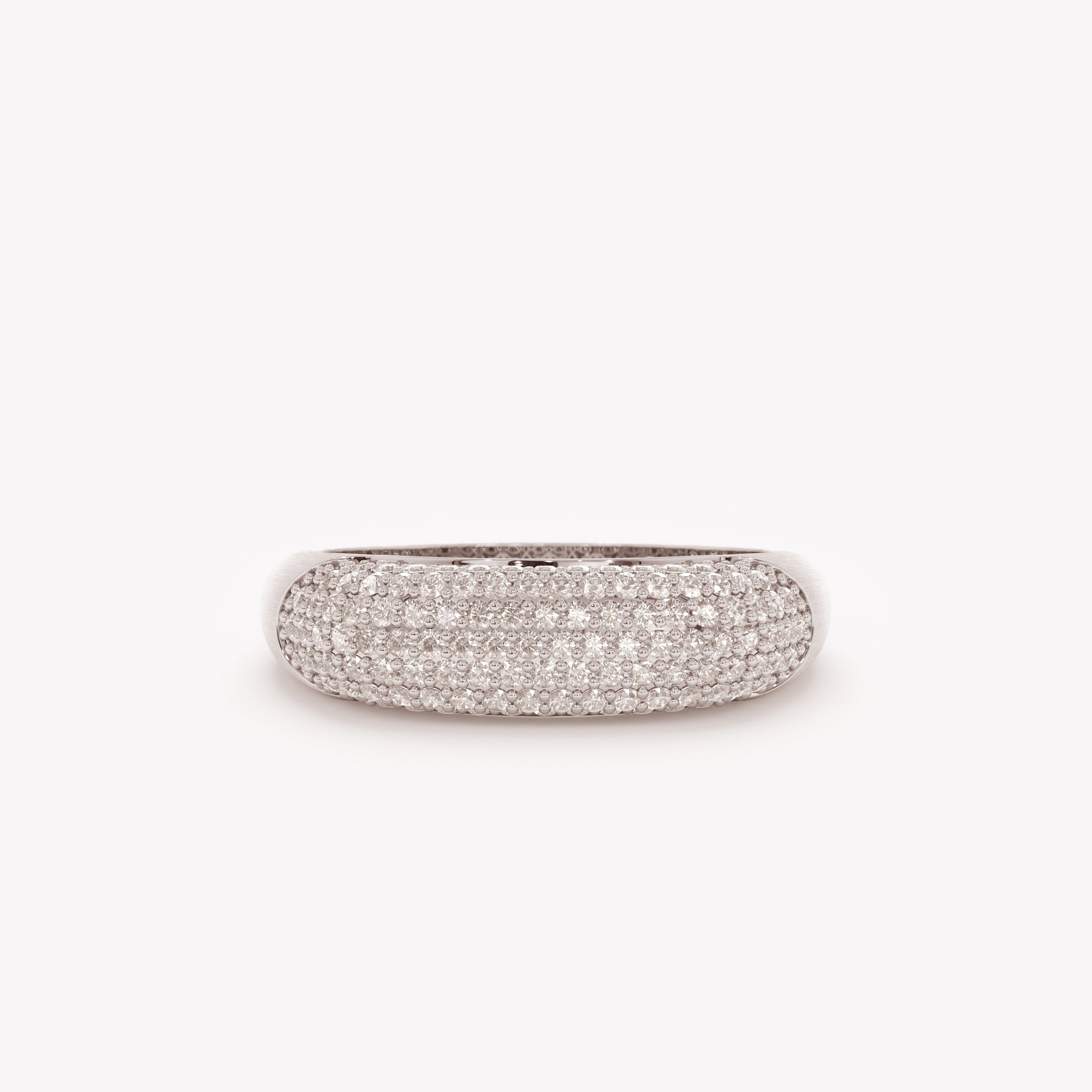 Silver Dust Diamond Ring