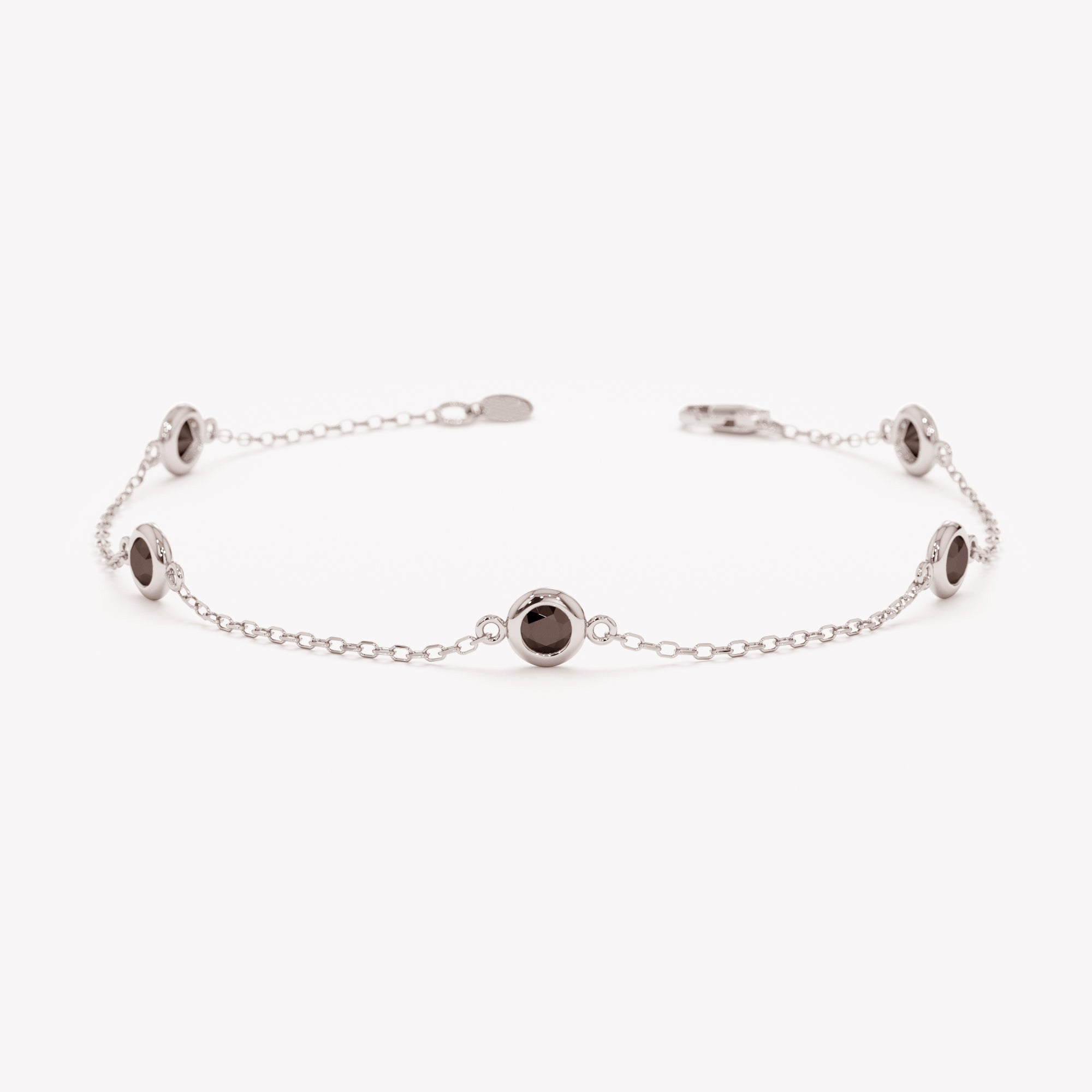 Onyx Glam Station Bracelet