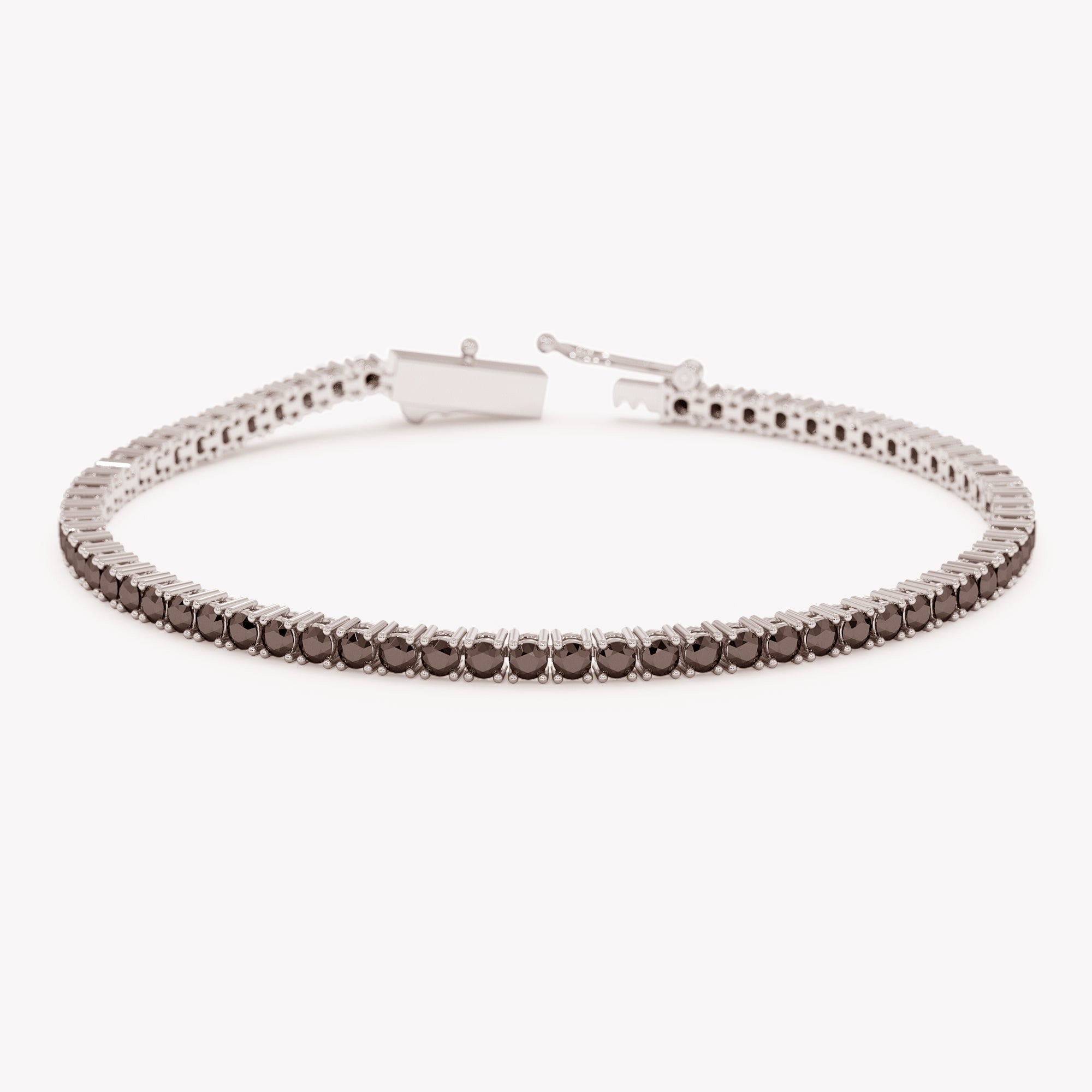 Shadow Diamond Tennis Bracelet