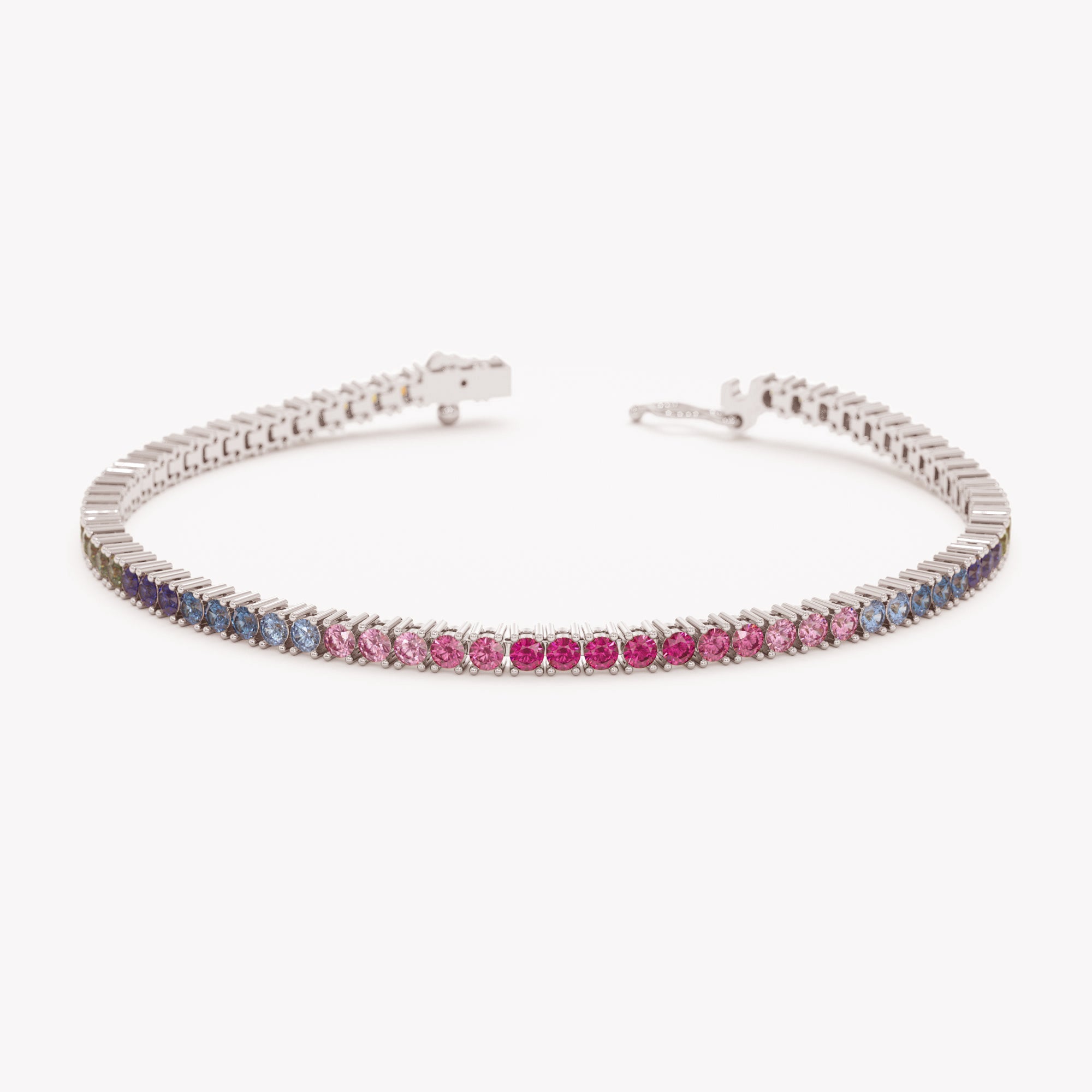 Chromatic Spark Tennis Bracelet