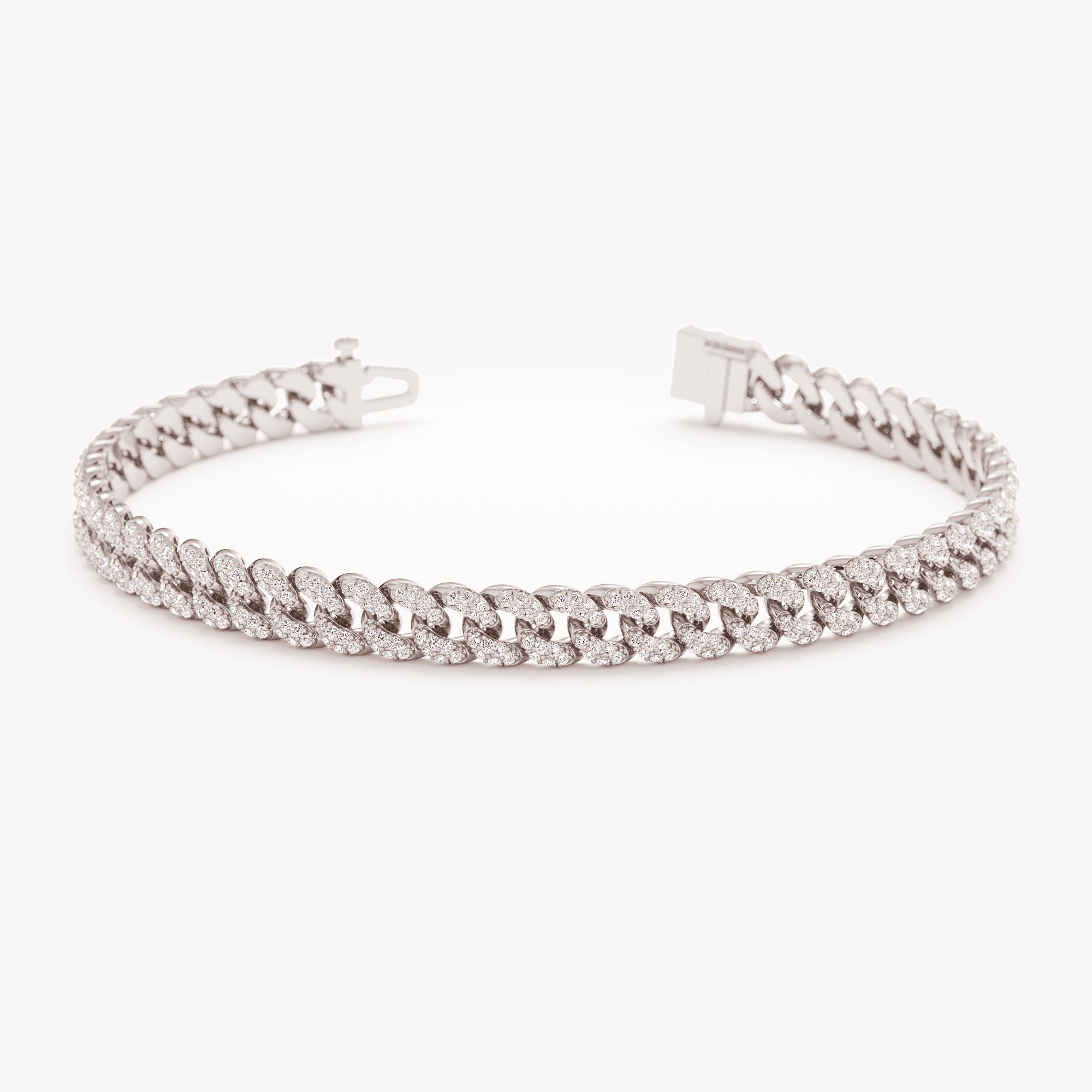 Glam Cuban Chain Bracelet