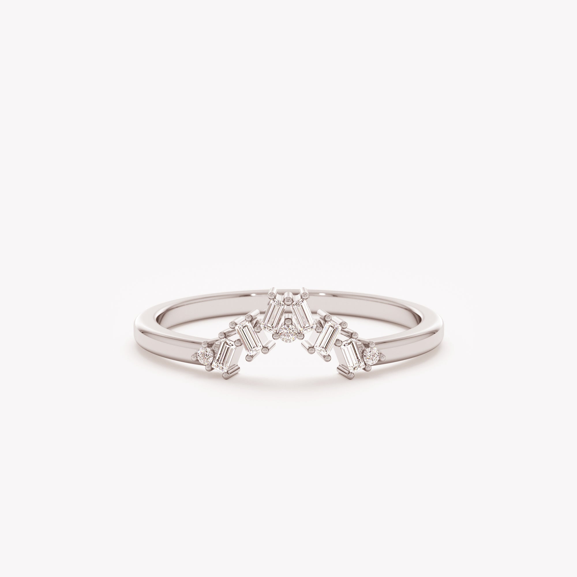 Sparkling Baguette Ring Guard