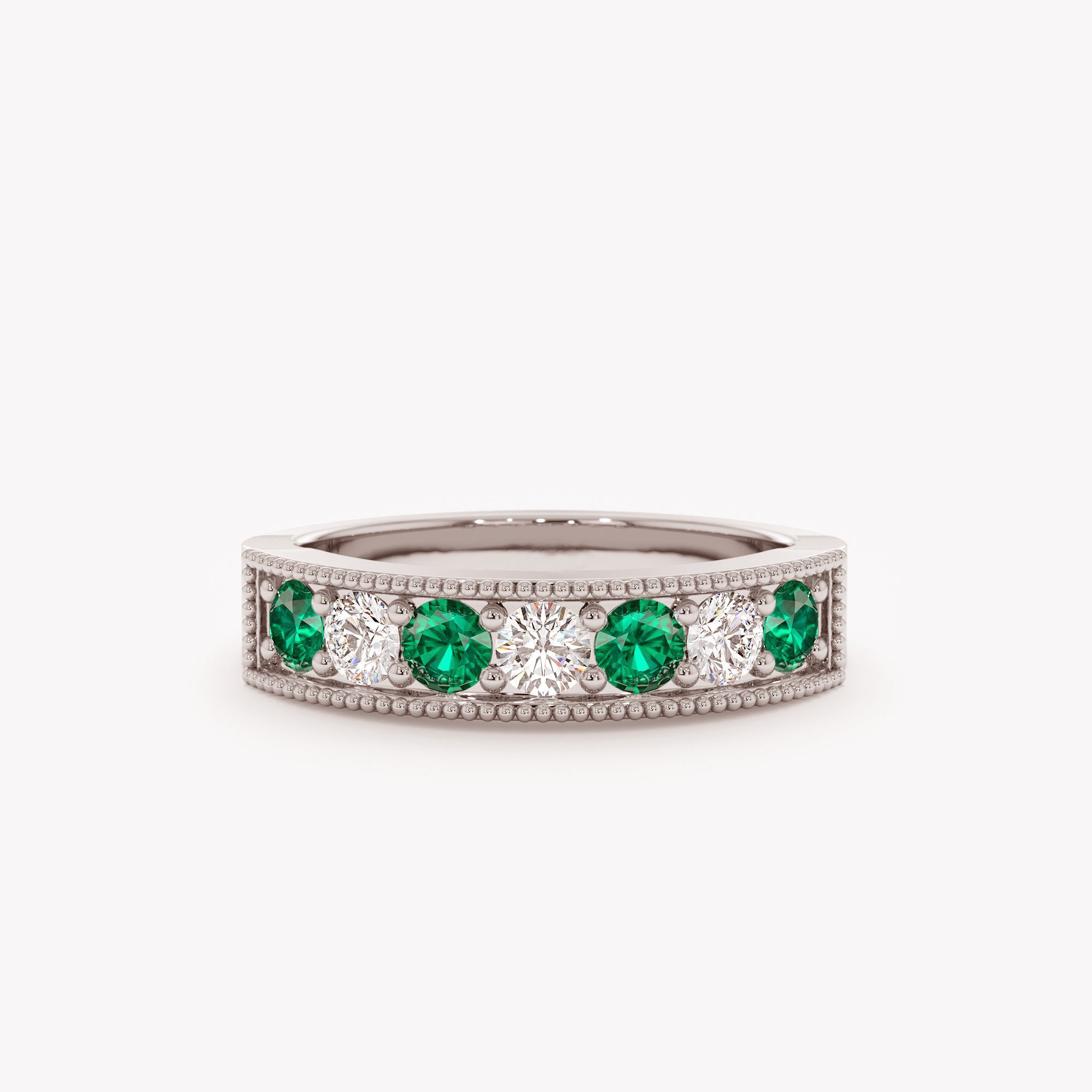 Opulent Green Cocktail Ring
