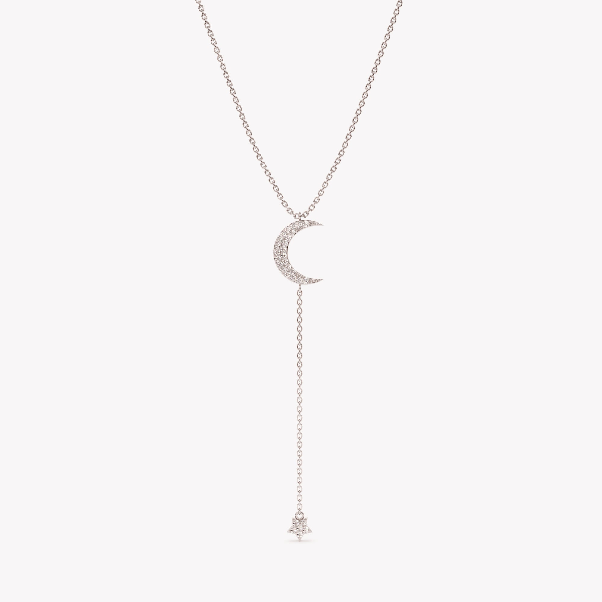Twilight Moon and Star Necklace