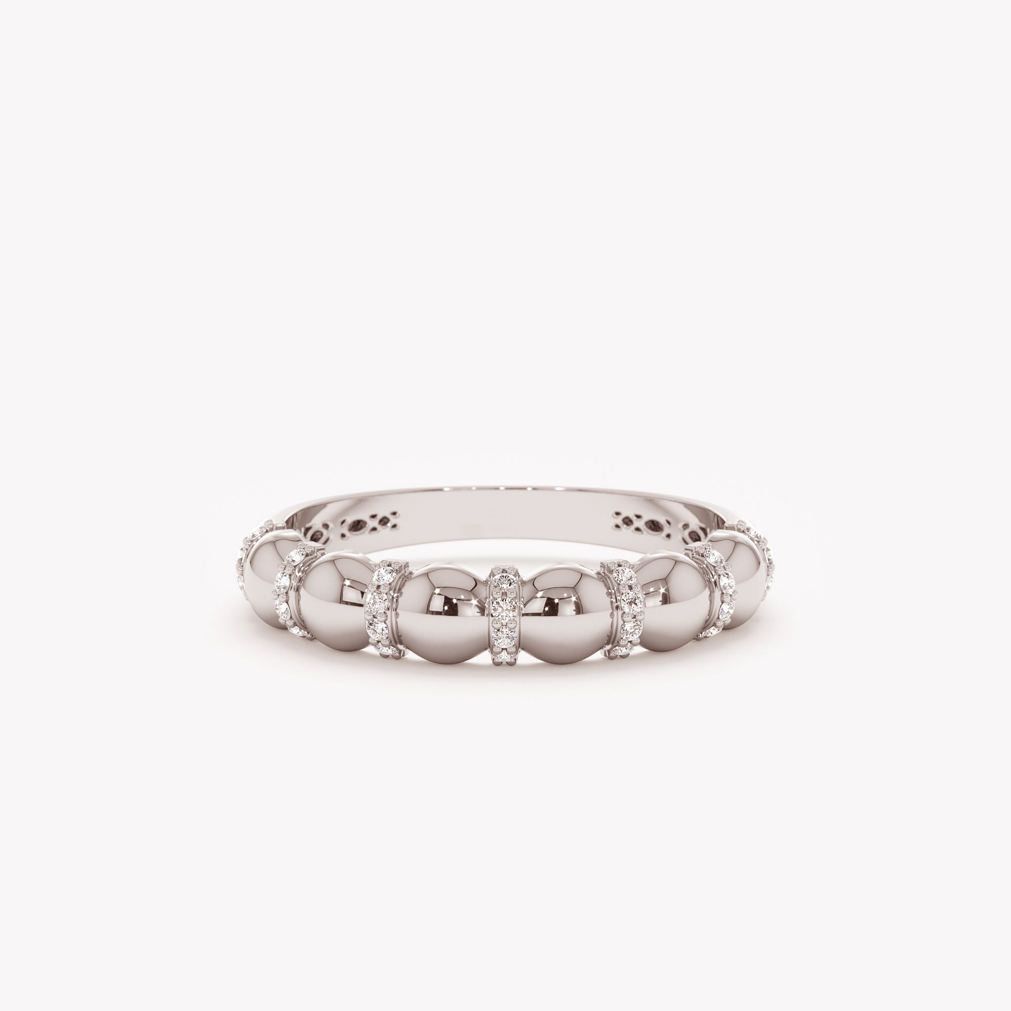 Radiant Bubble Statement Ring