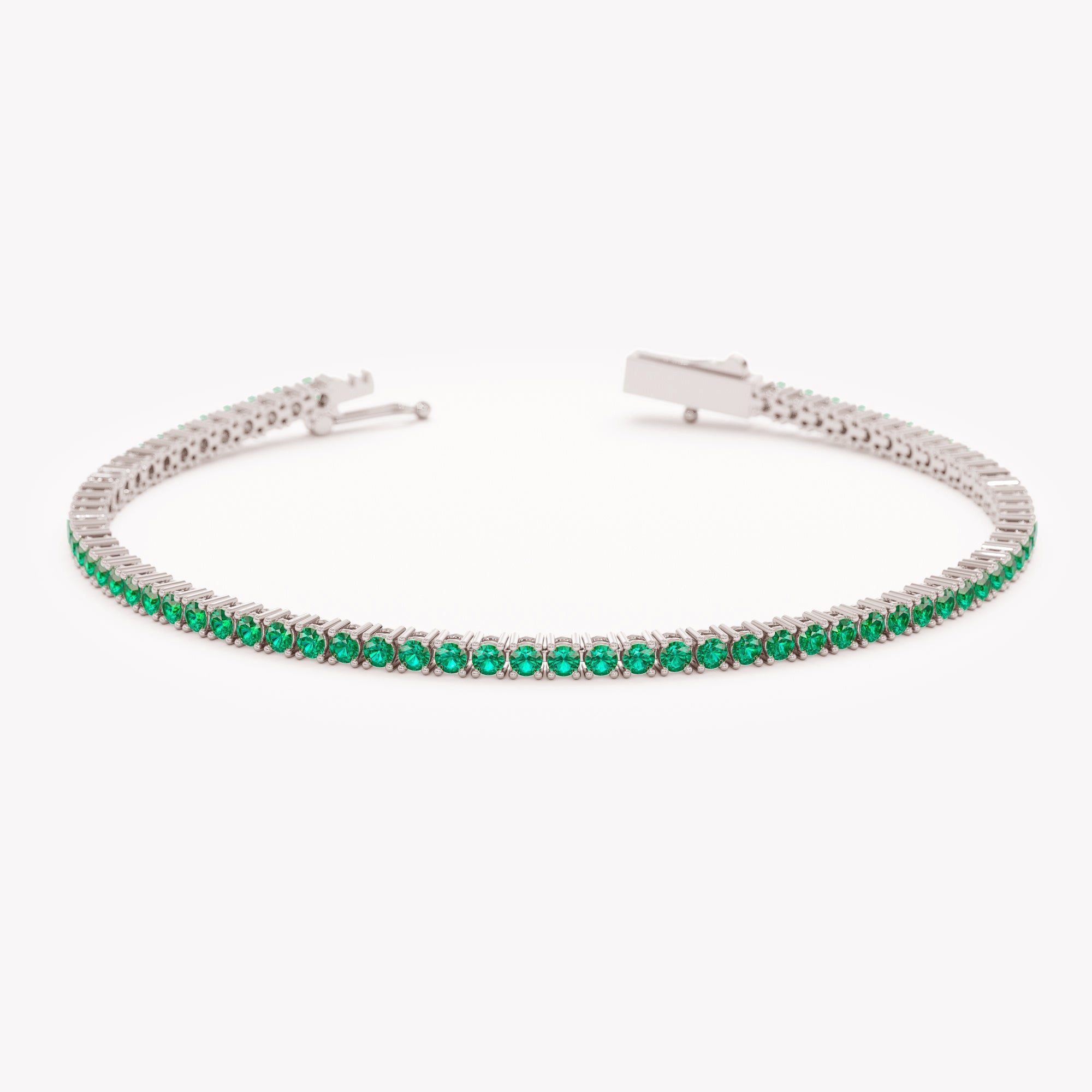 Emerald Connector Bracelet