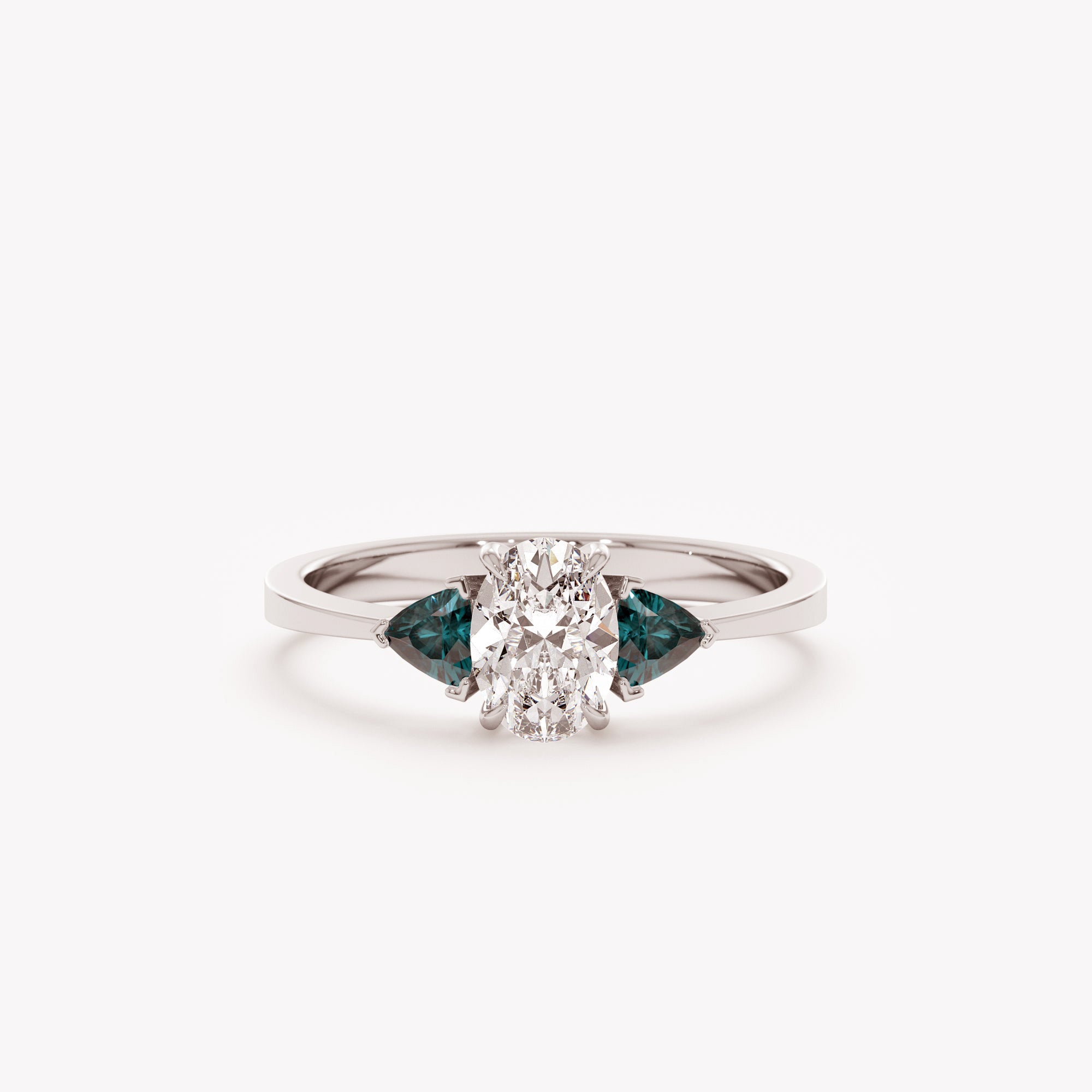 Mystique Teal Gem Ring