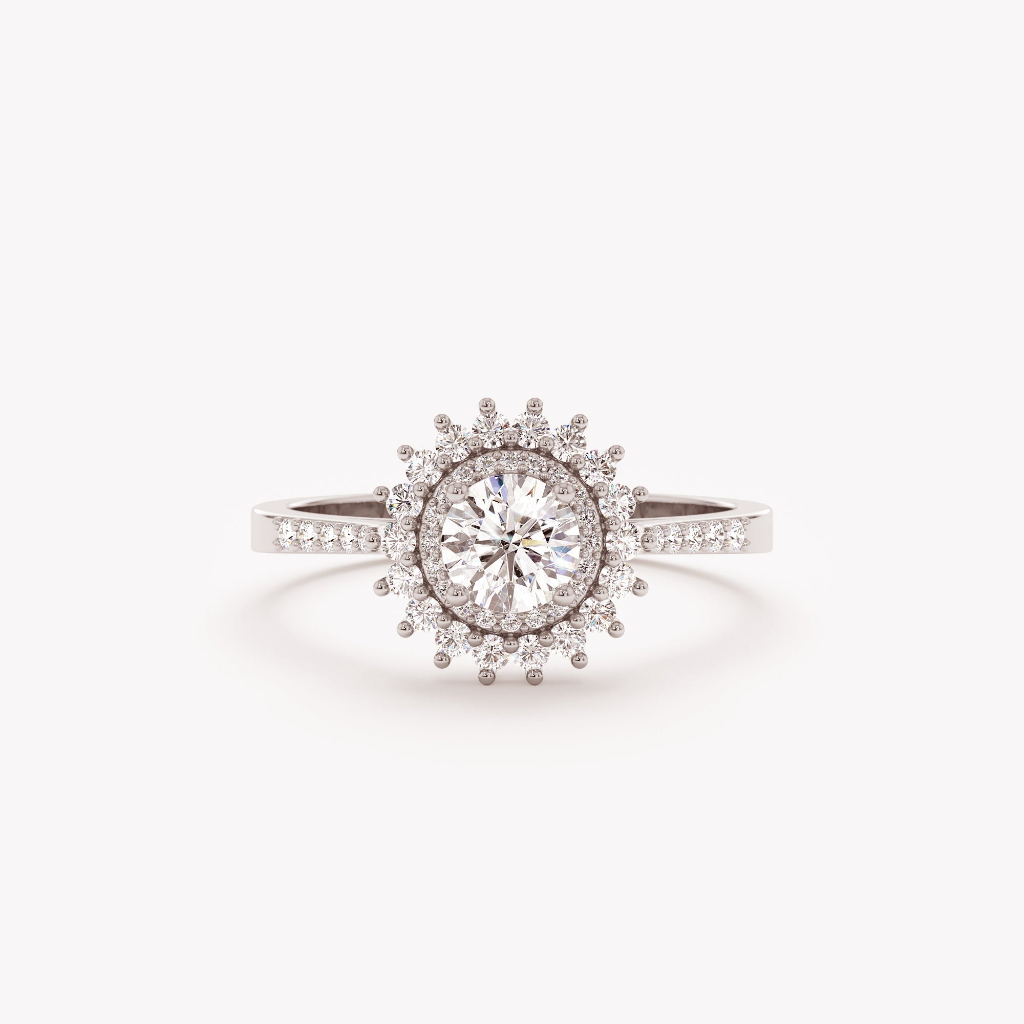 Stellar Burst Diamond Ring