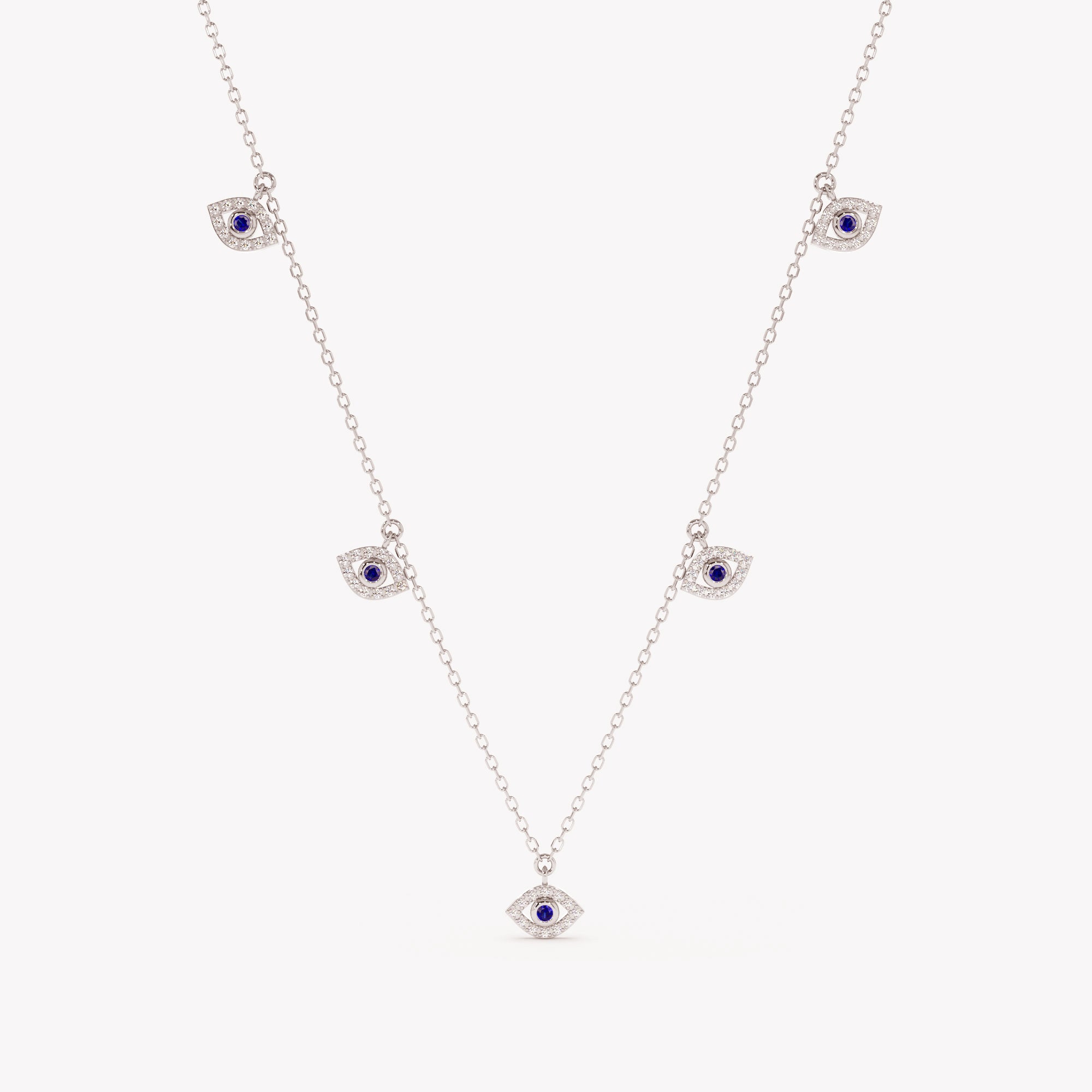 The Guardian Evil Eye Charms Necklace