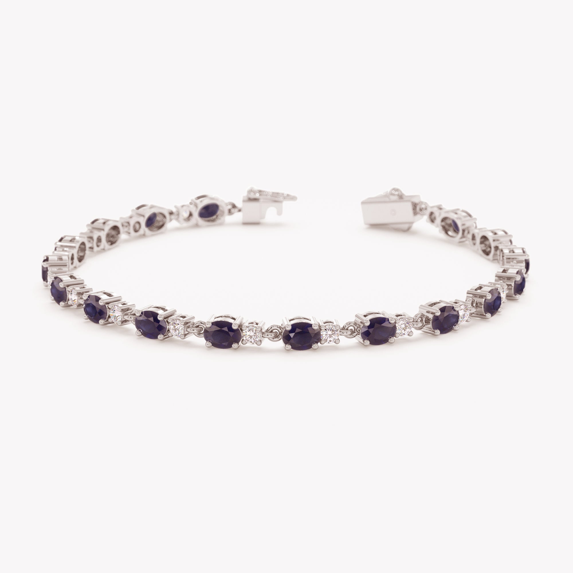 Midnight Sapphire Garland Chain