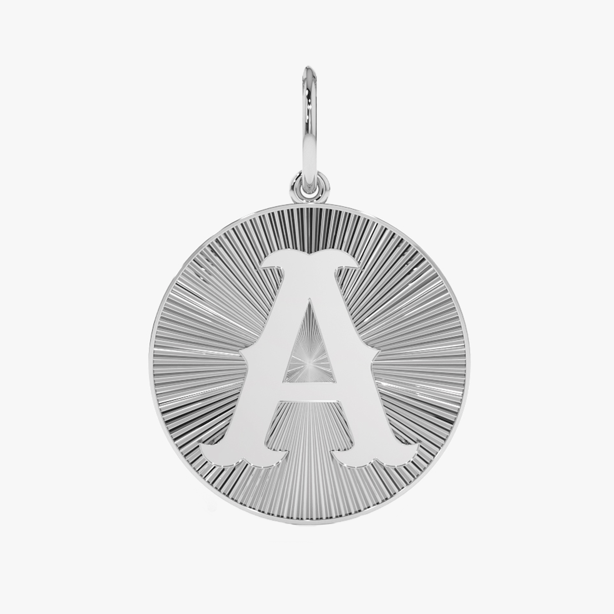 Circular Monogram Pendant