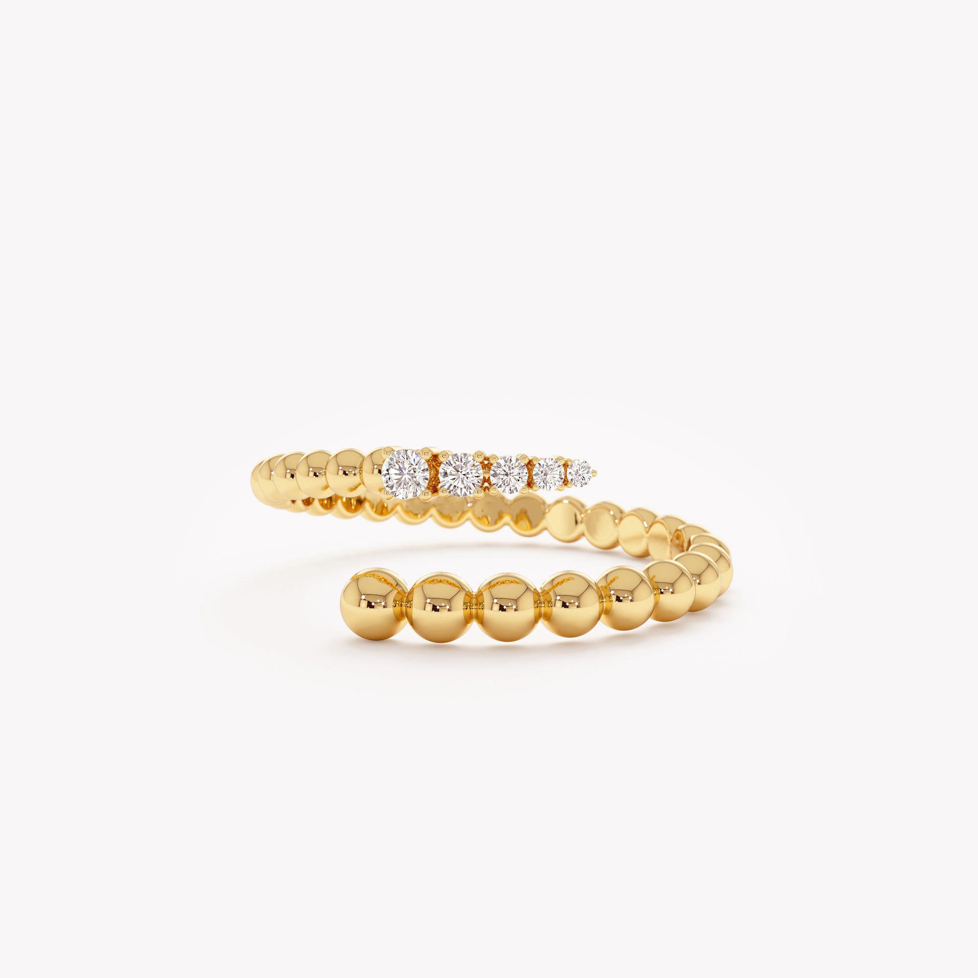 Twisted Tail Wrap Ring