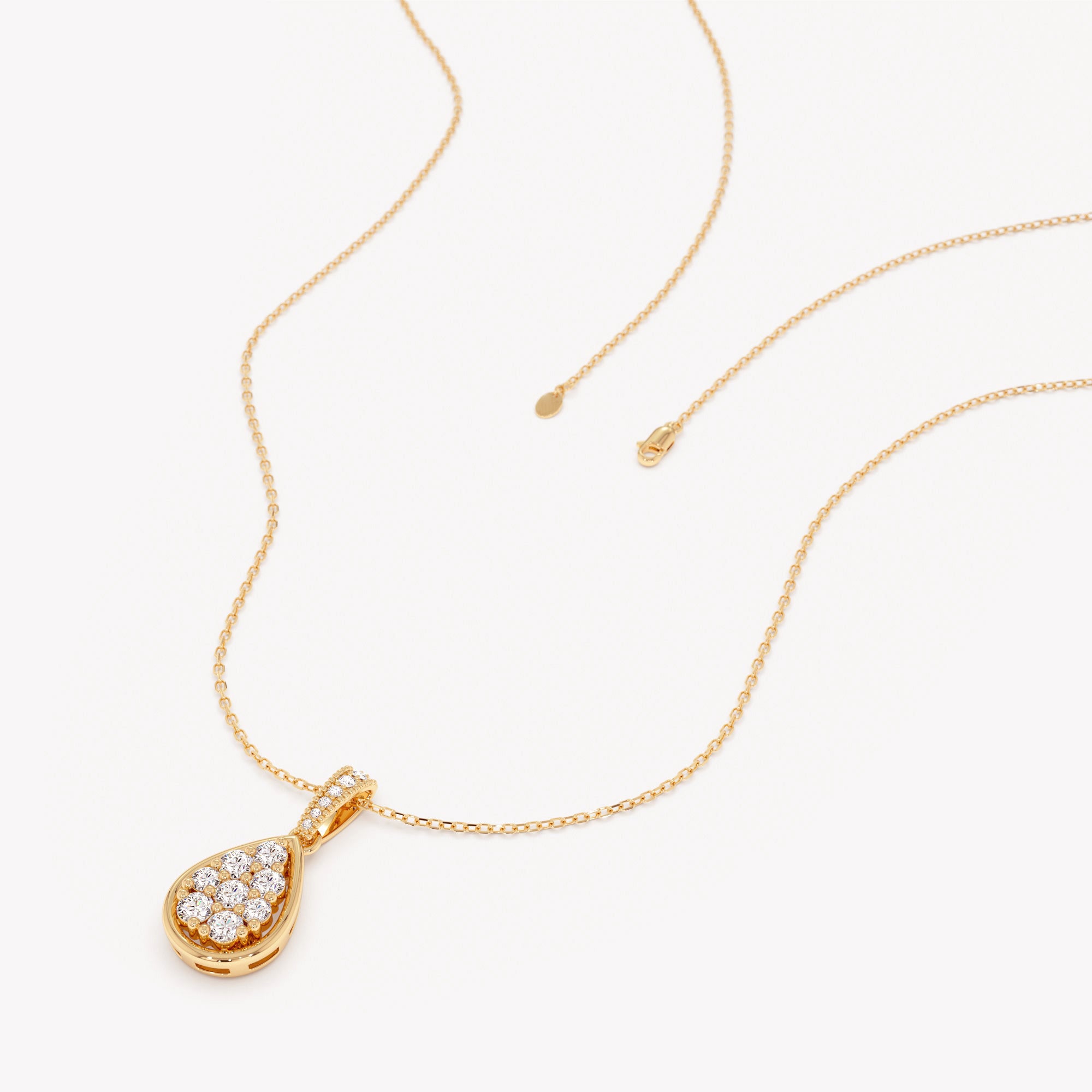 Serenity Teardrop Necklace