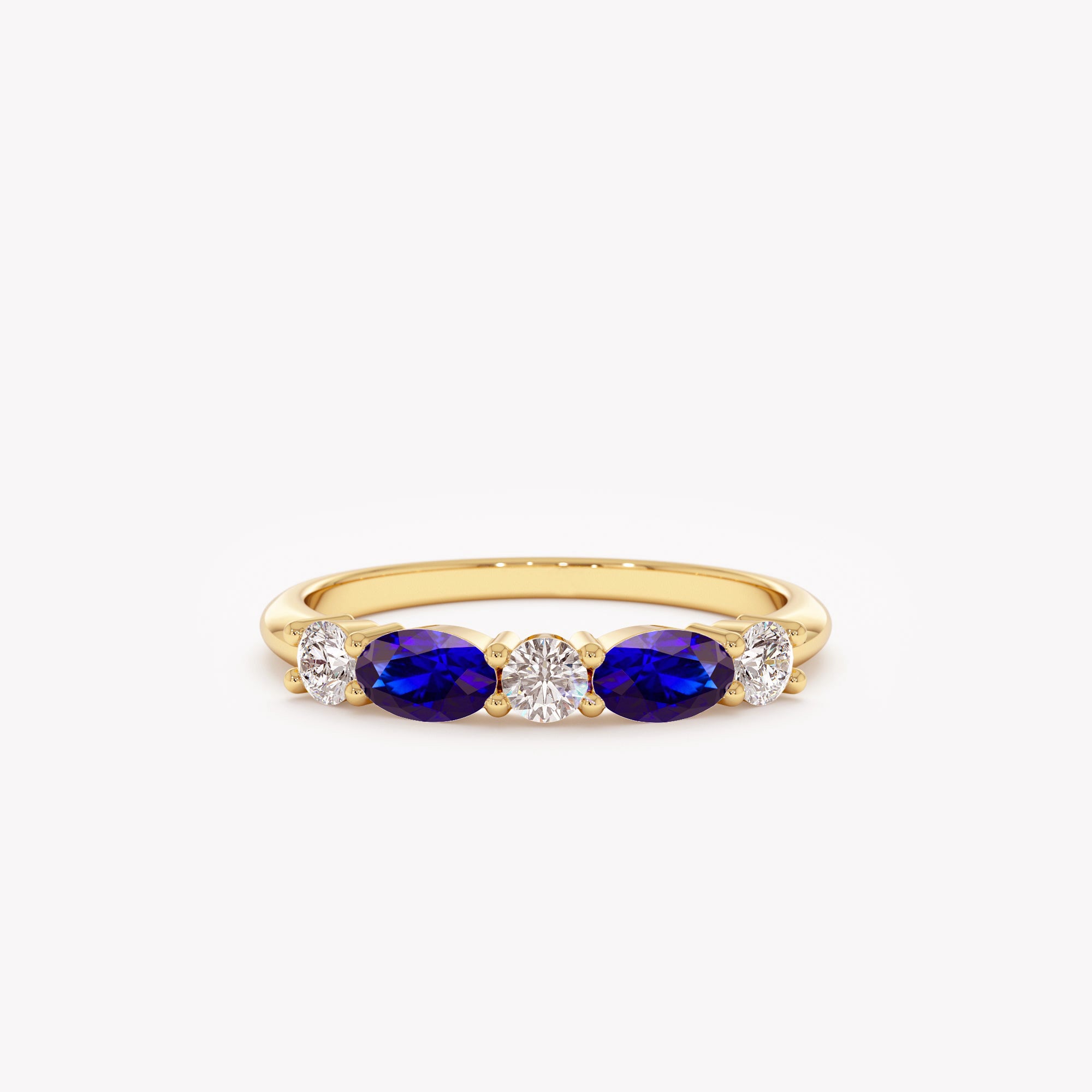 Eternal Blue Sapphire Ring