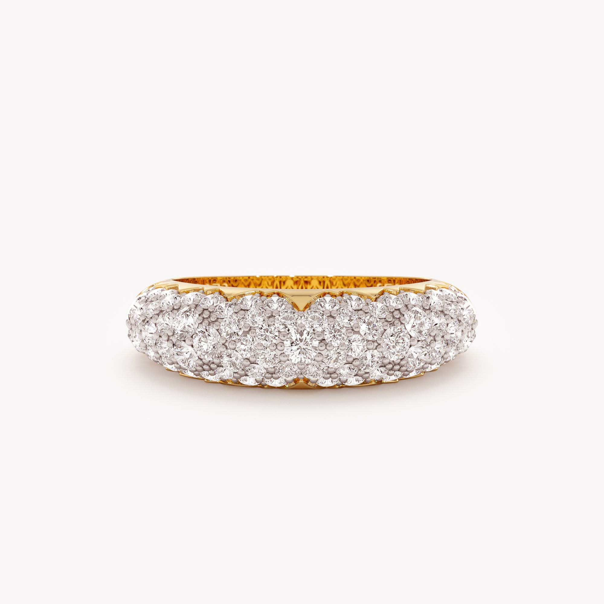 Luxury Dome Diamond Ring