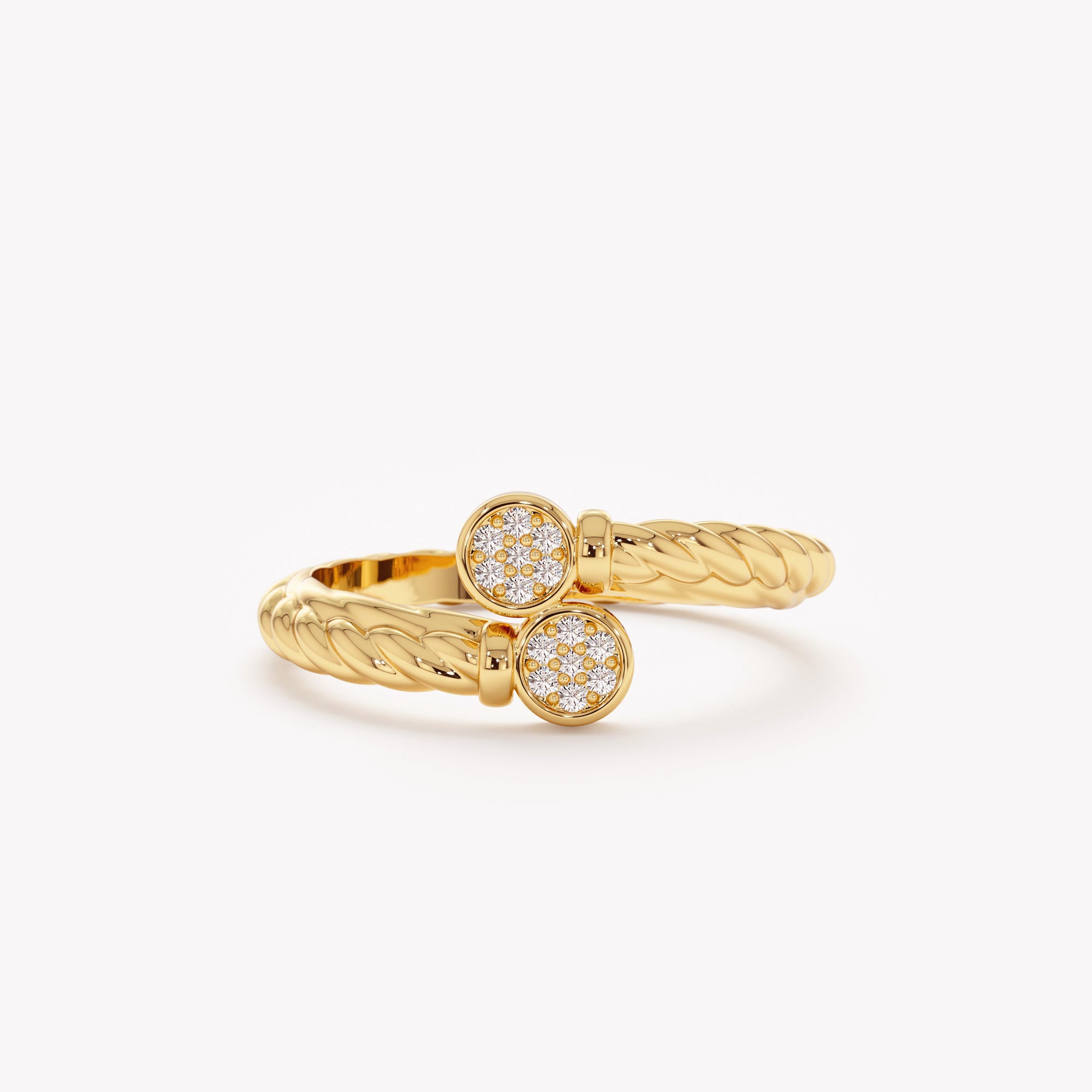 Mirror Shine Bezel Ring