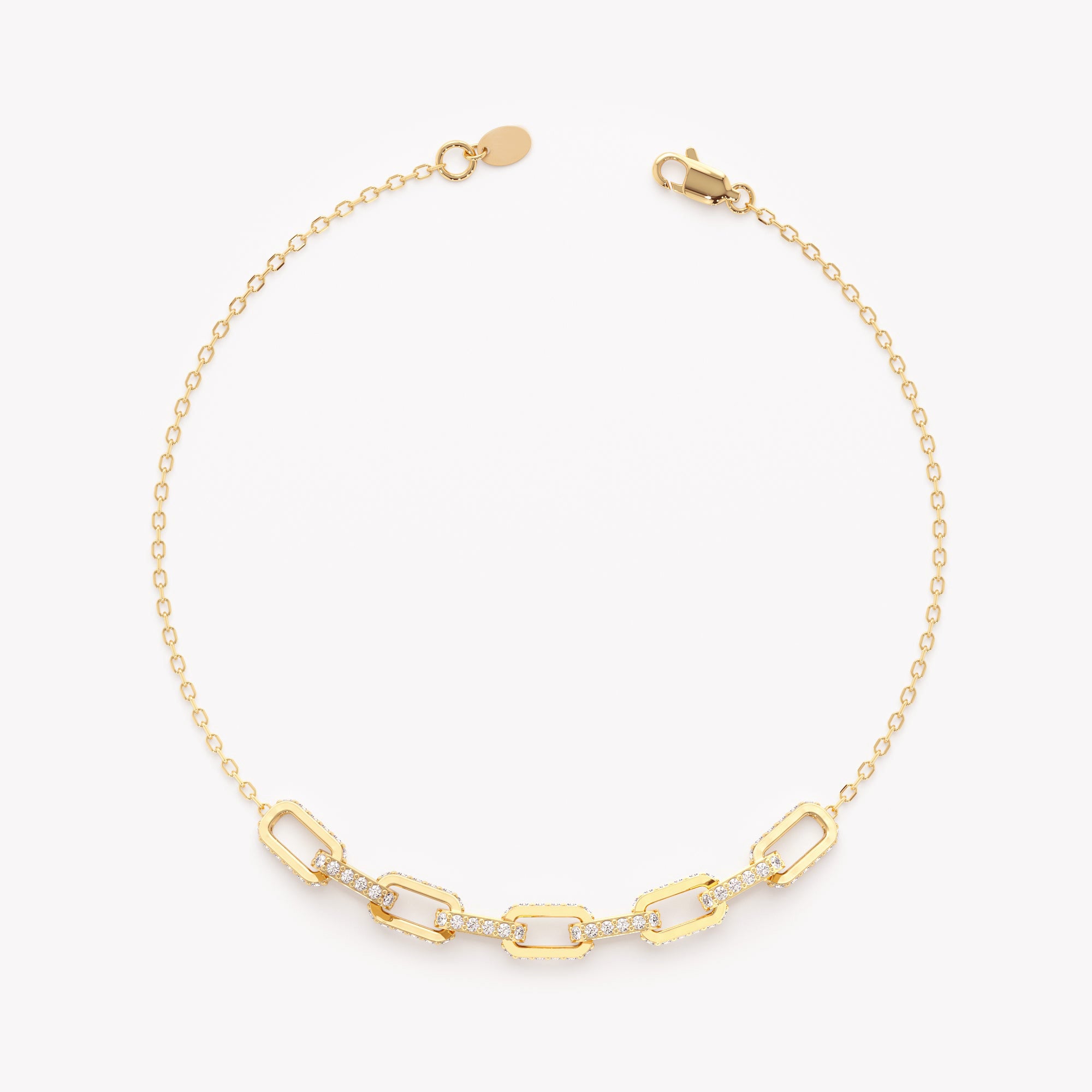 Glinting Chain Bracelet