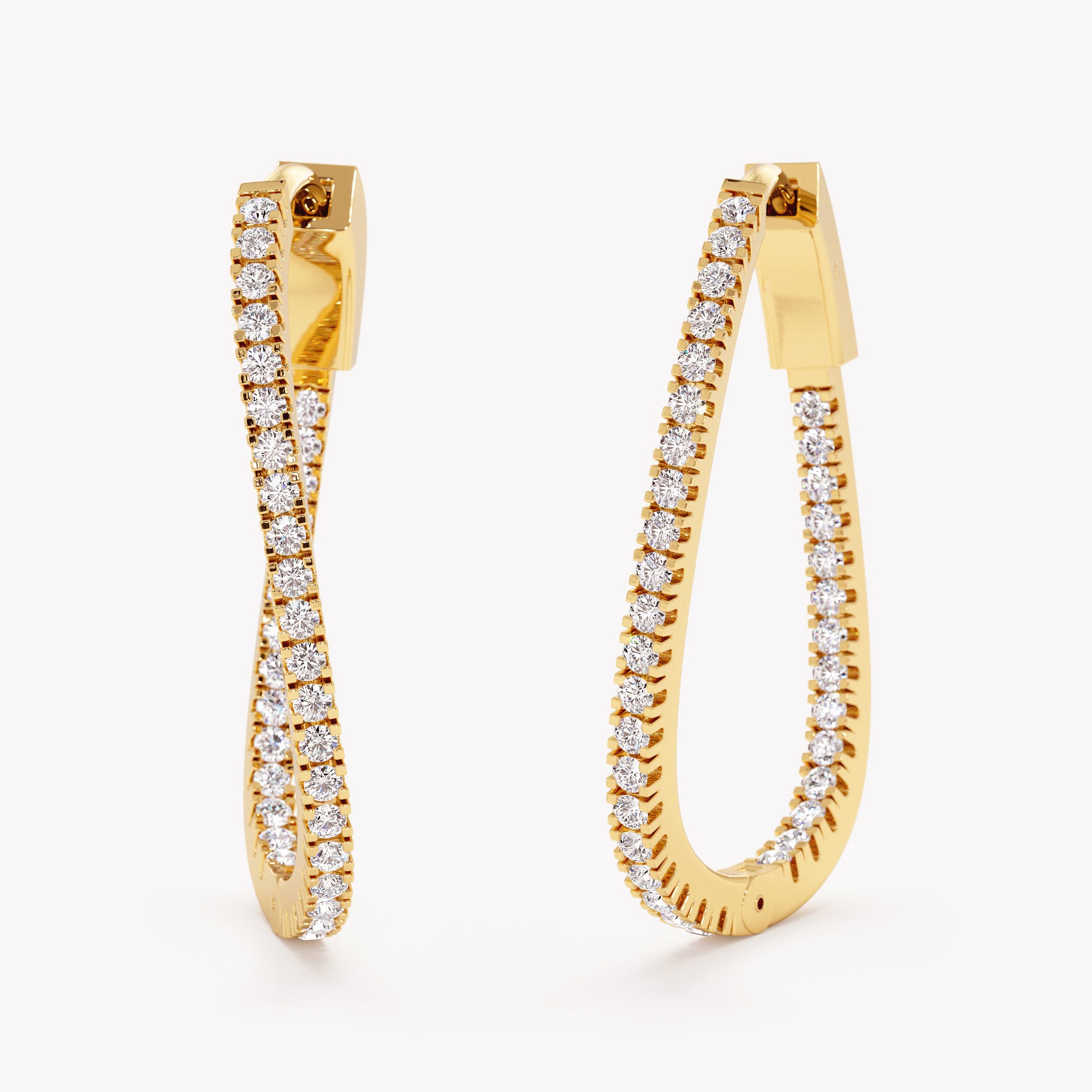 Fluid Hoop Earrings