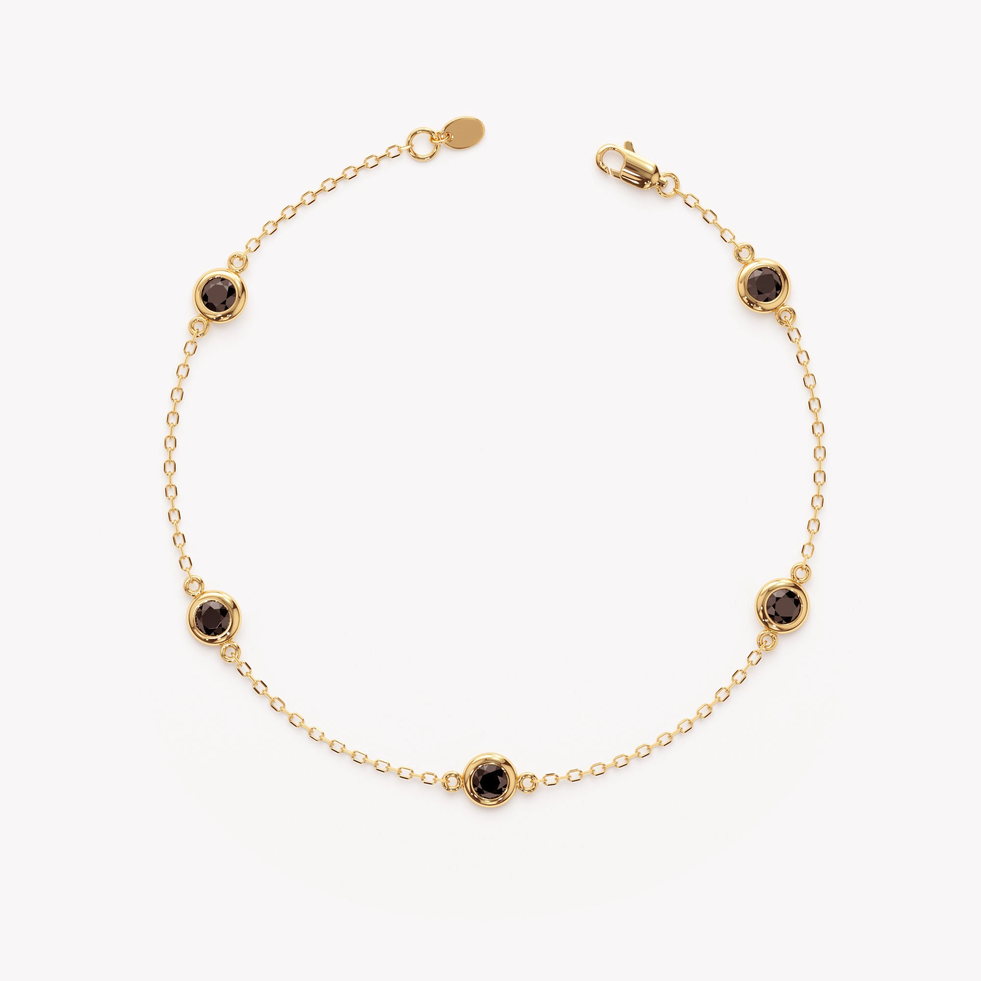 Onyx Glam Station Bracelet