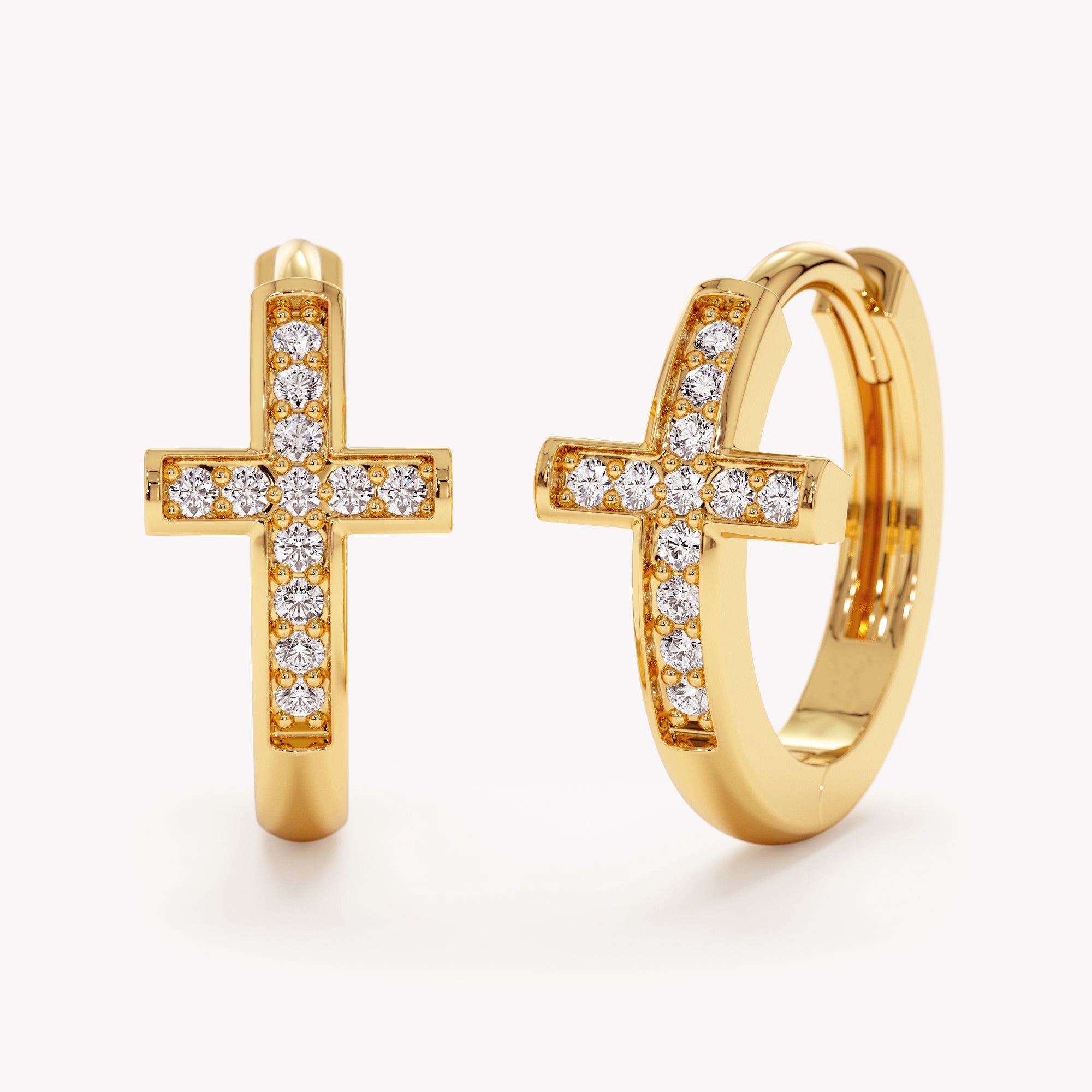 Iconic Cross Earrings