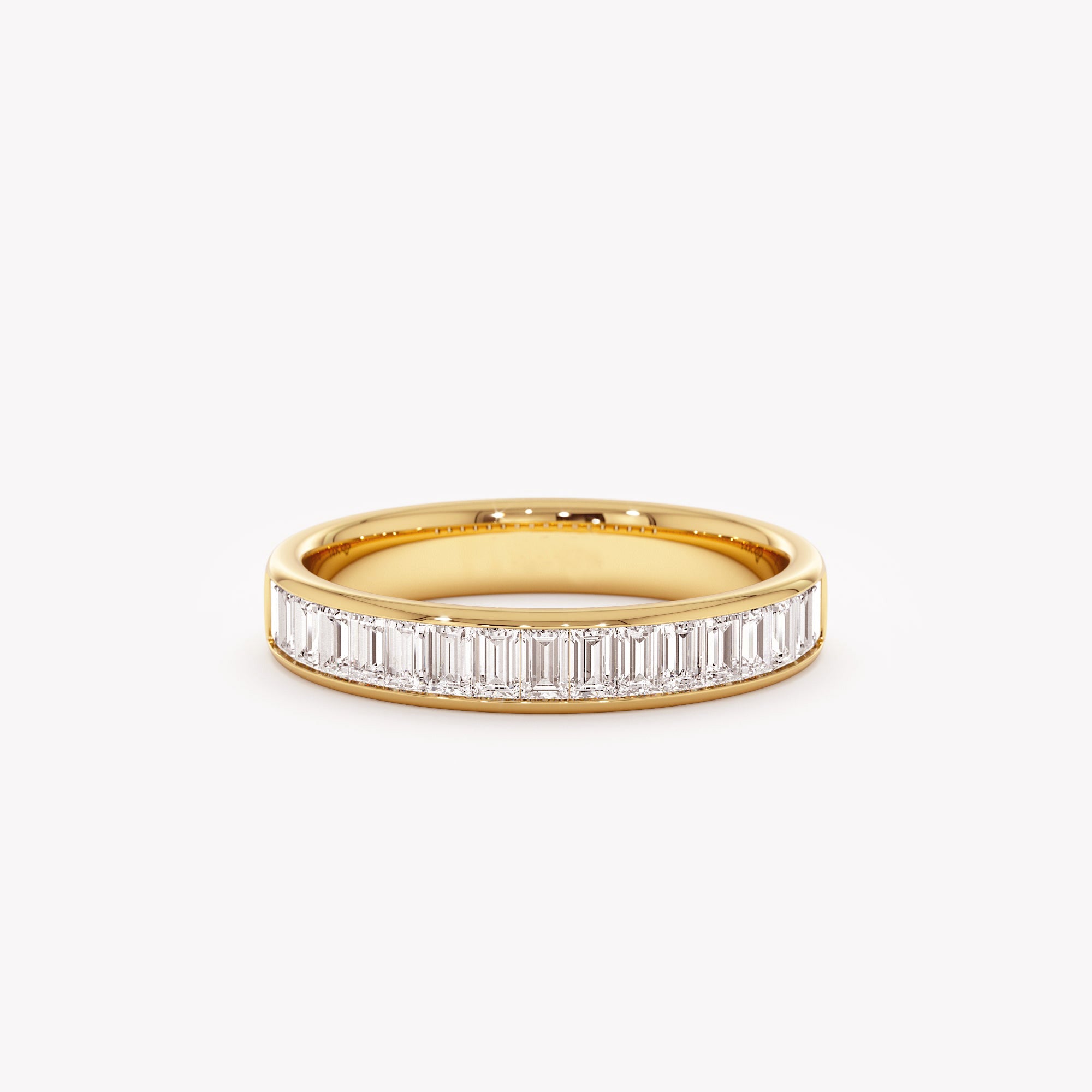 Modern Baguette Spark Ring