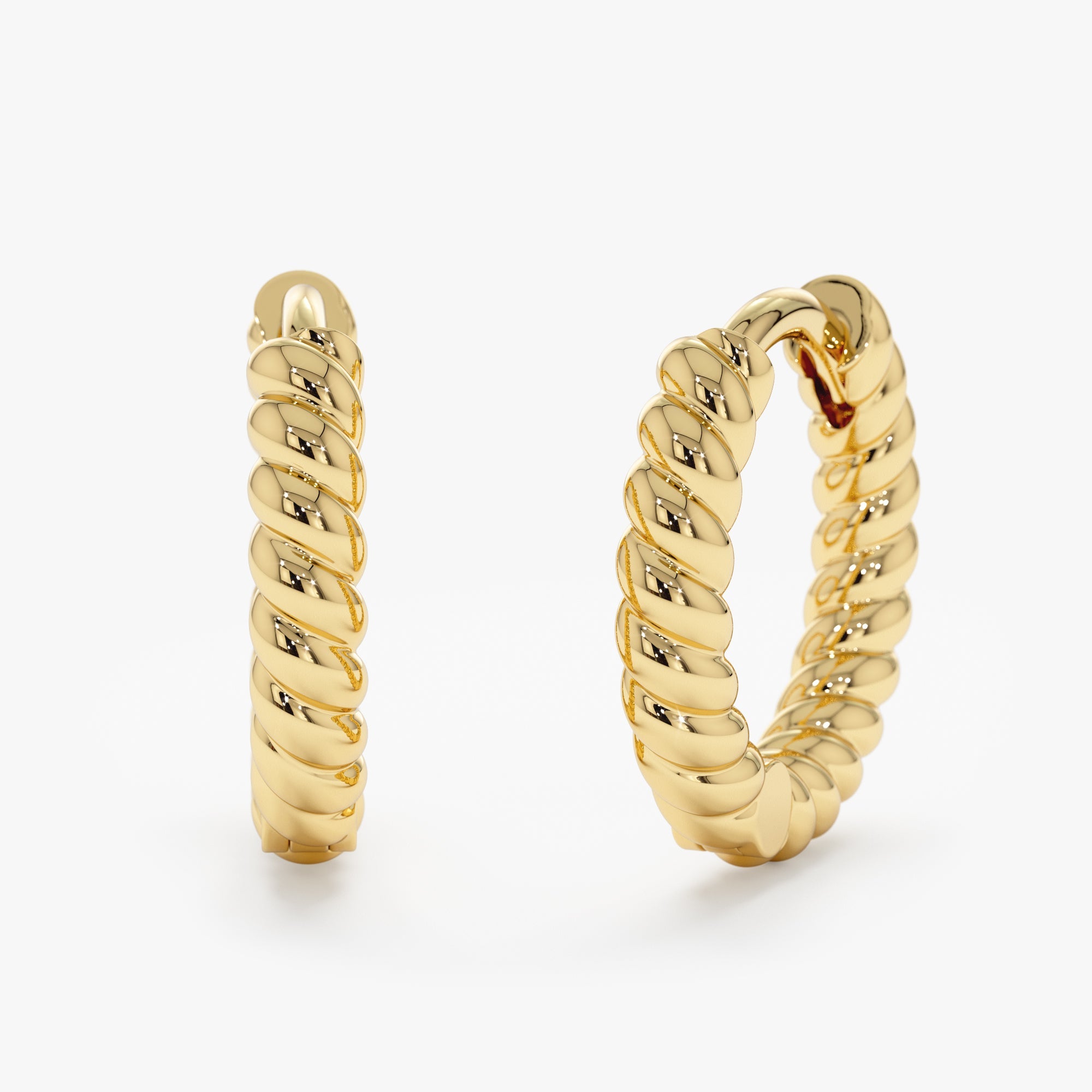Gilded Spiral Huggies