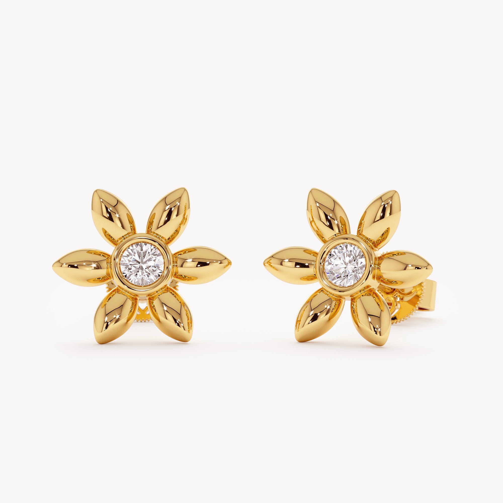 Floral Spark Studs