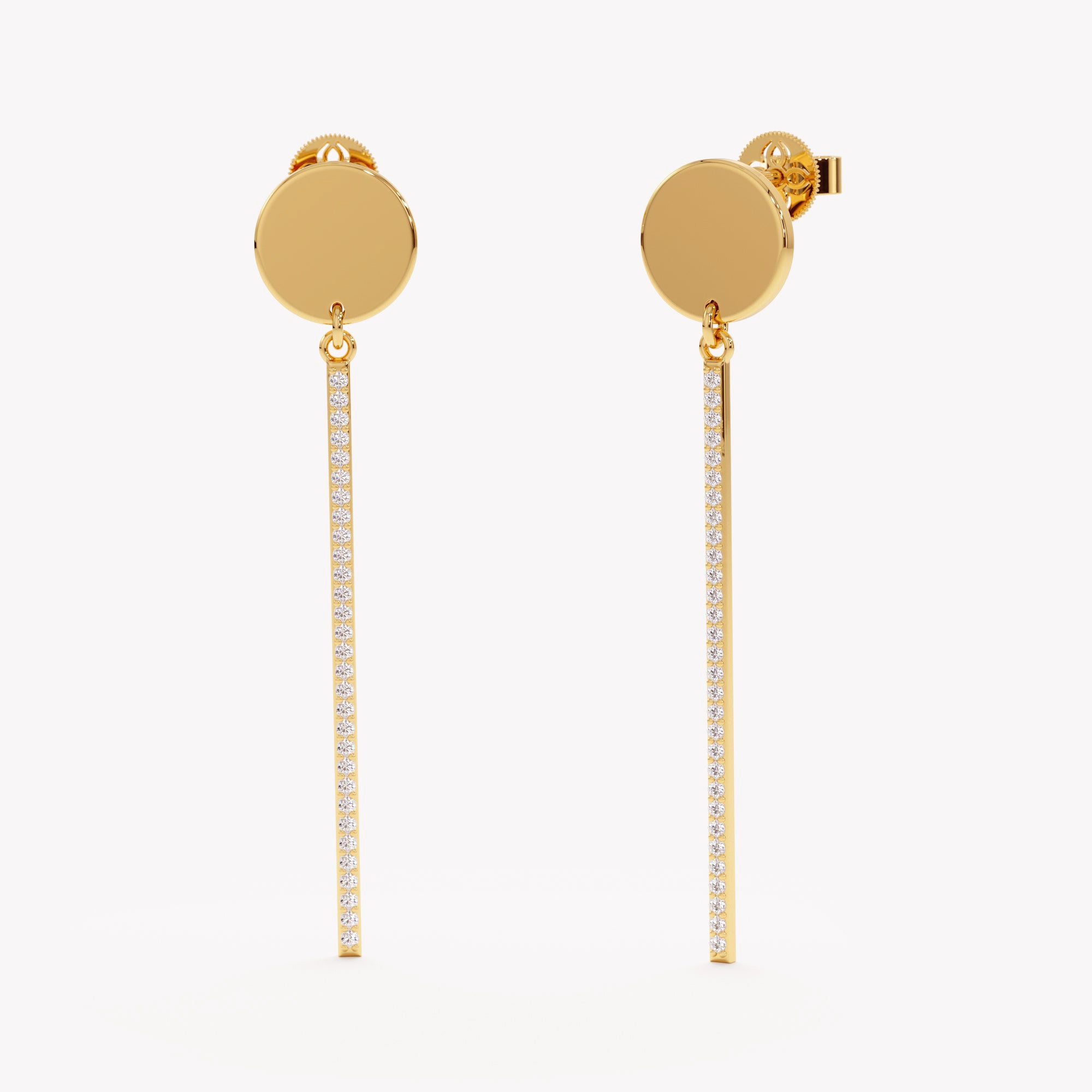 Luminous Bar Drops Earrings