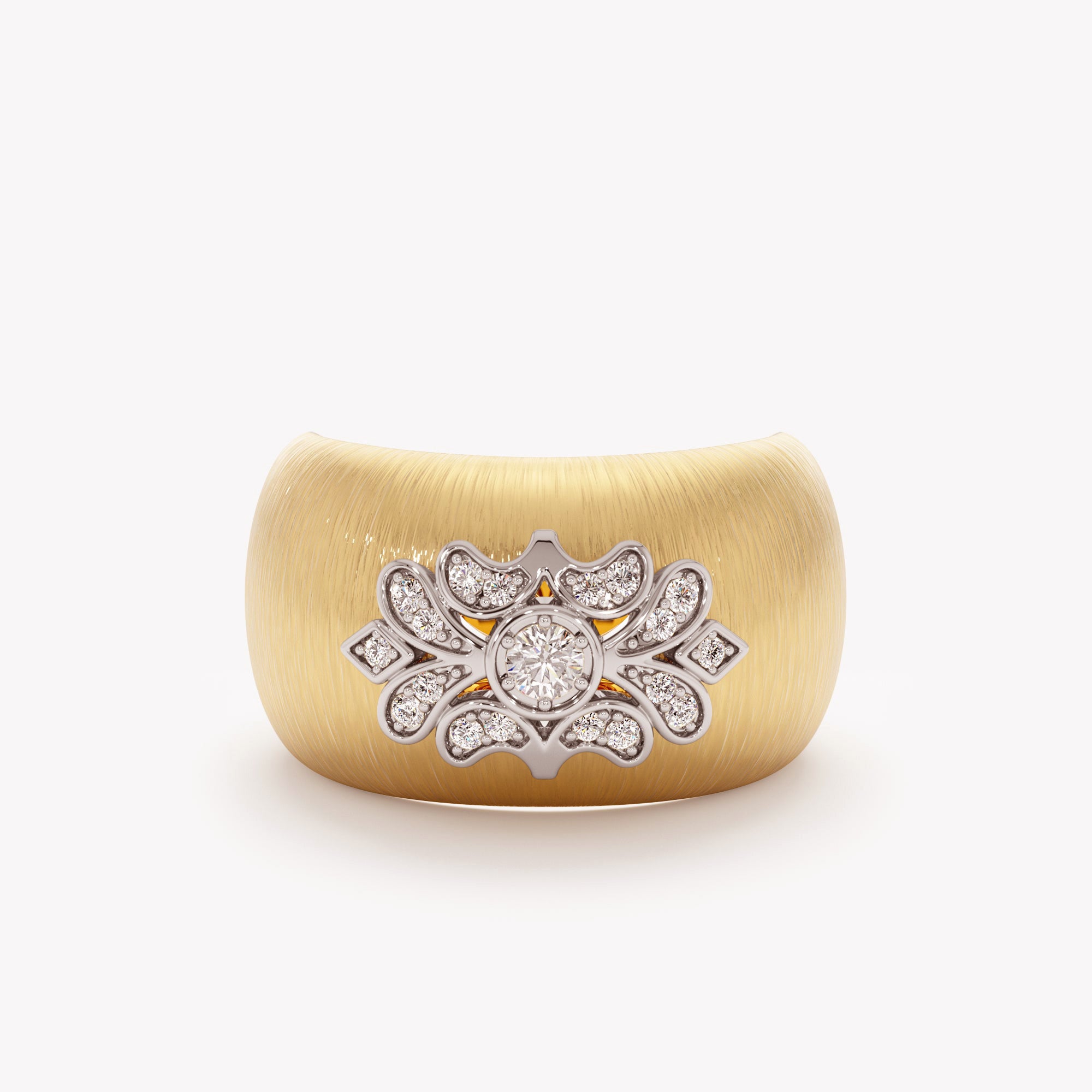 Old-World Petal Ring