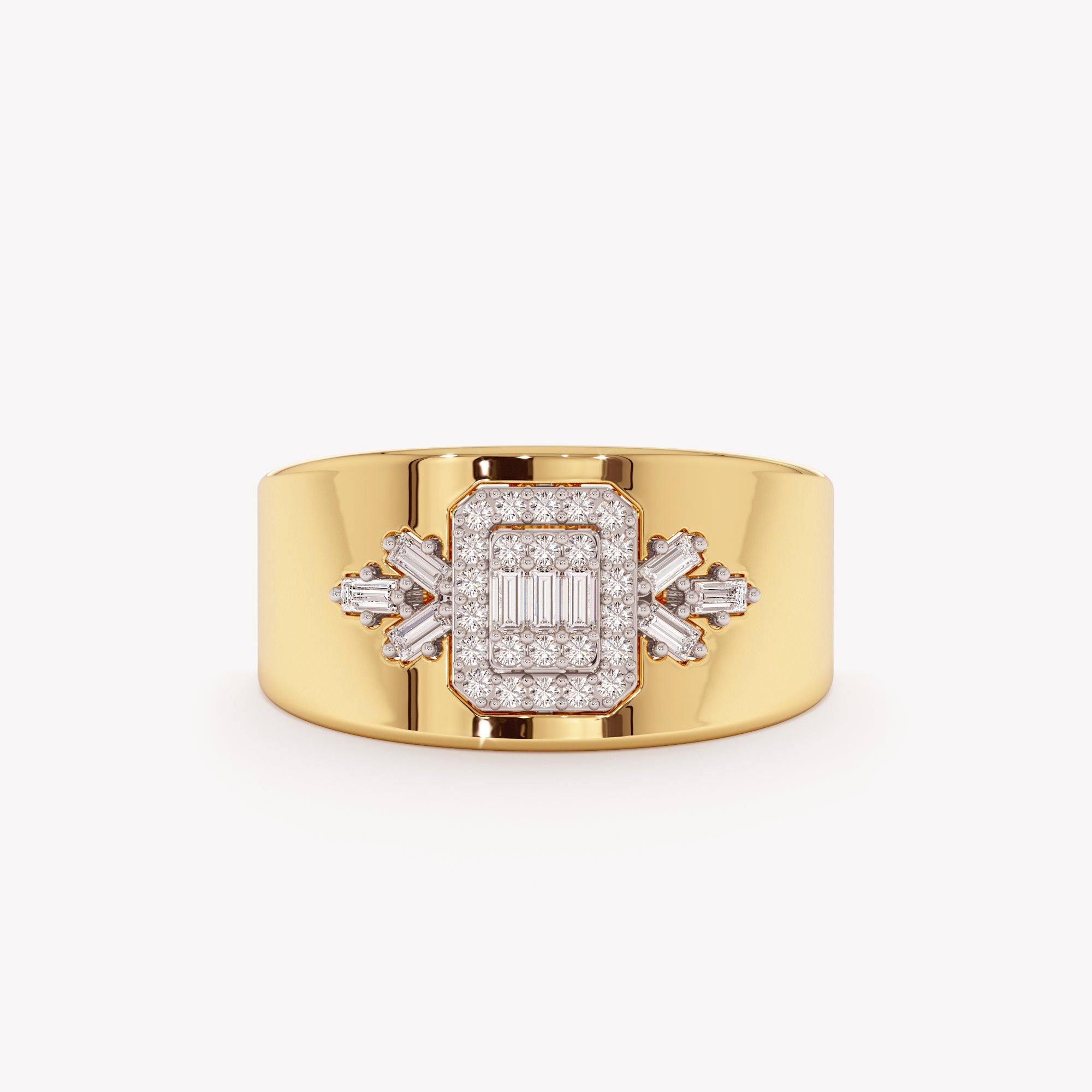 Sophistique Baguette Ring