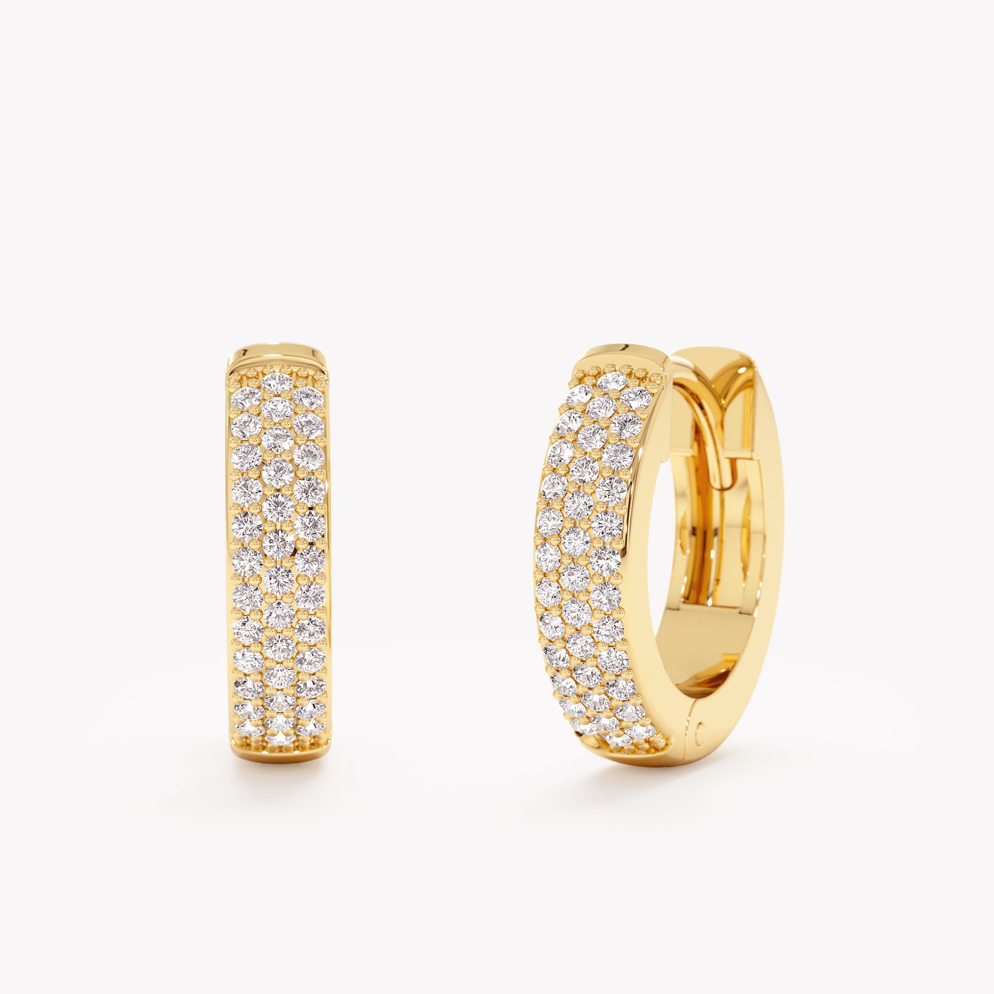 Trilume Hoop Earrings
