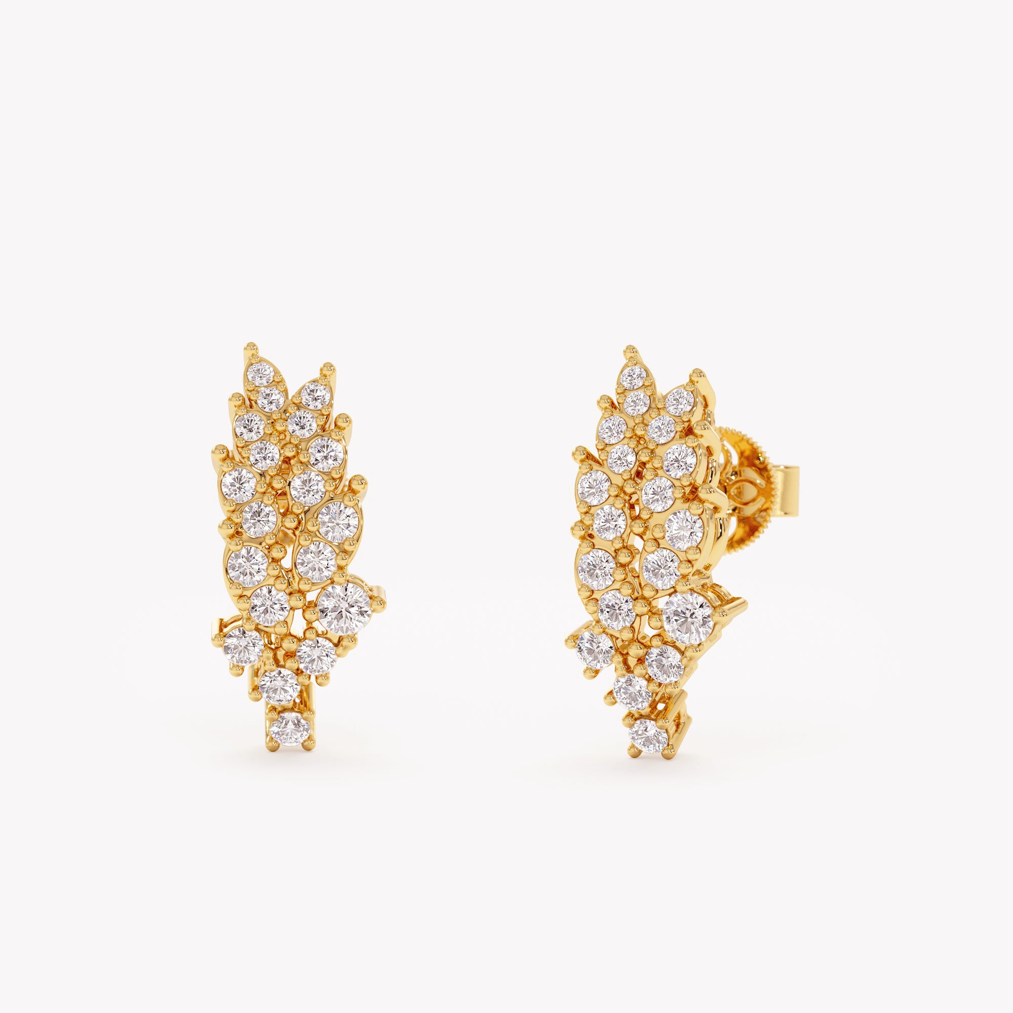 Botanical Leaf Studs