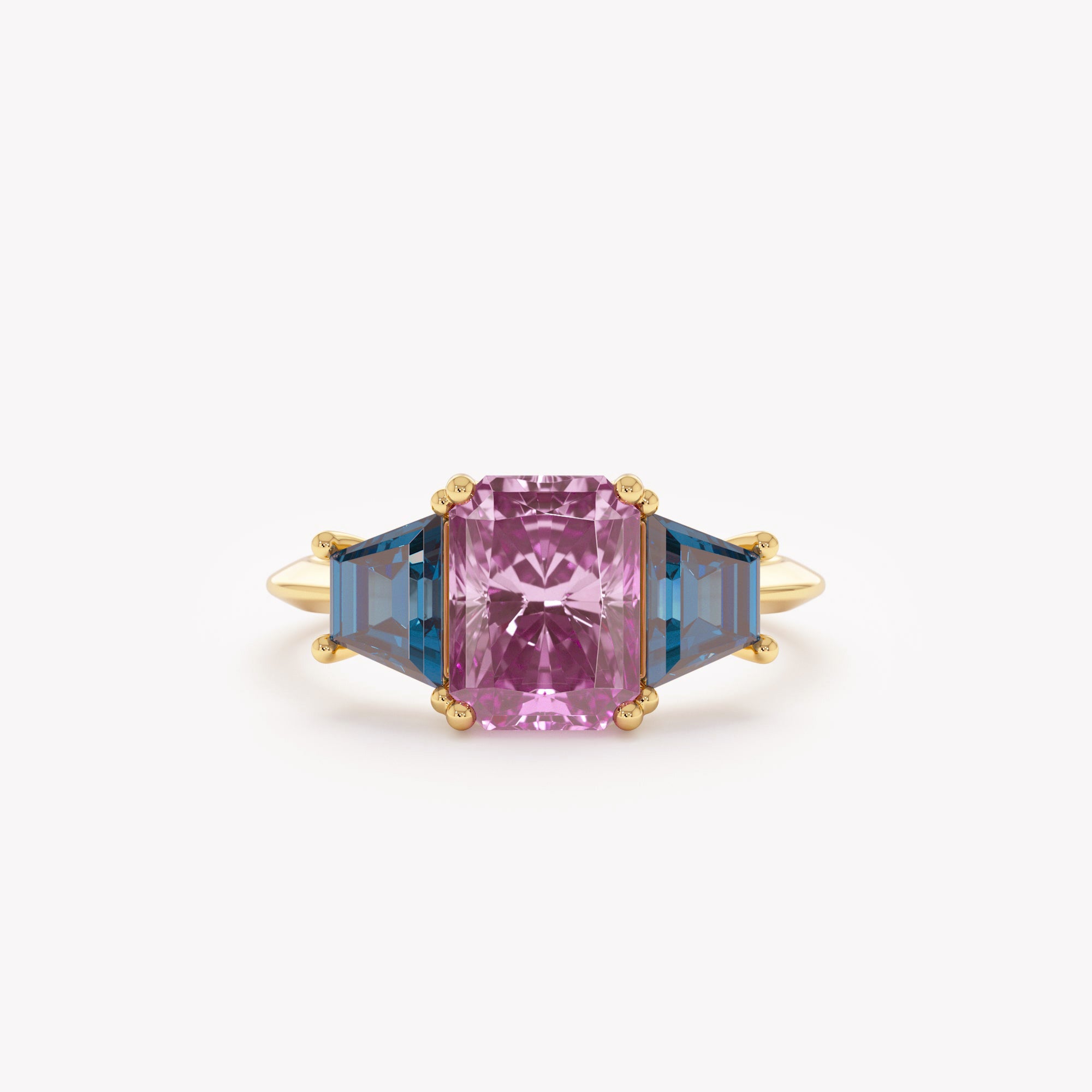 Mystic Duo Stone Ring
