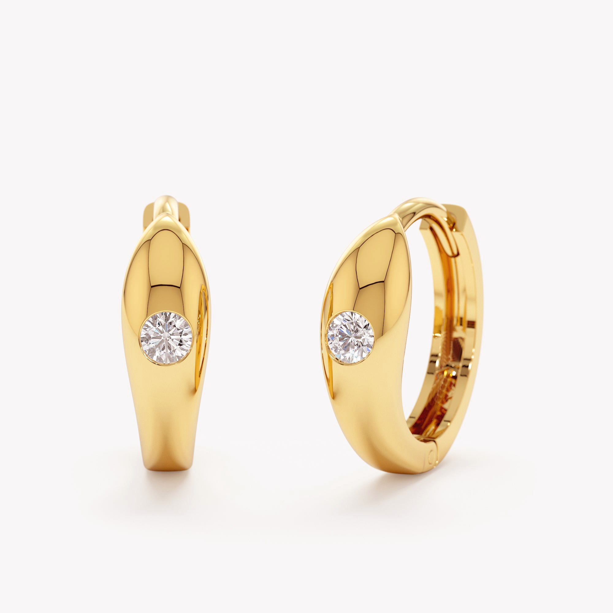 Aurielle Huggie Earrings